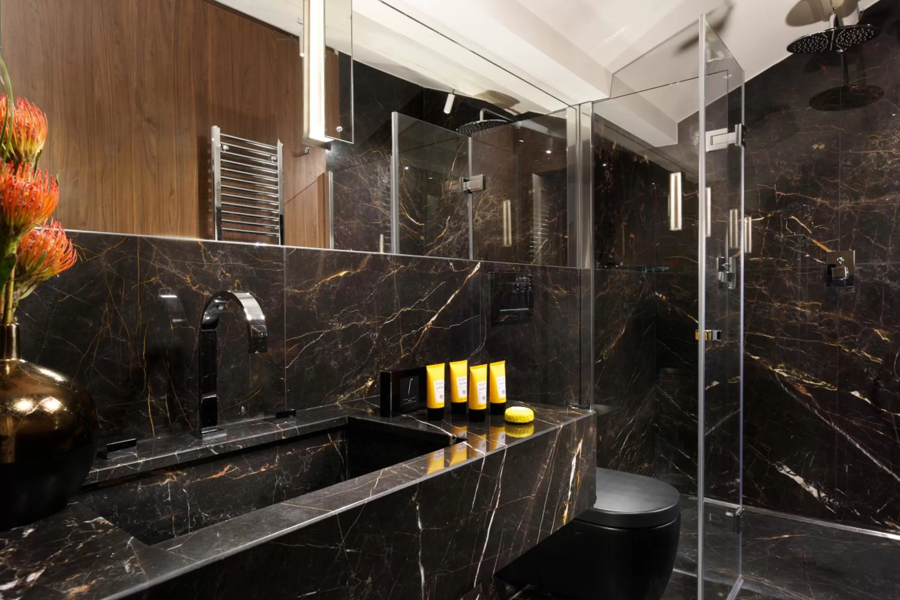 Shower in The First Dolce - Preferred Hotels & Resorts