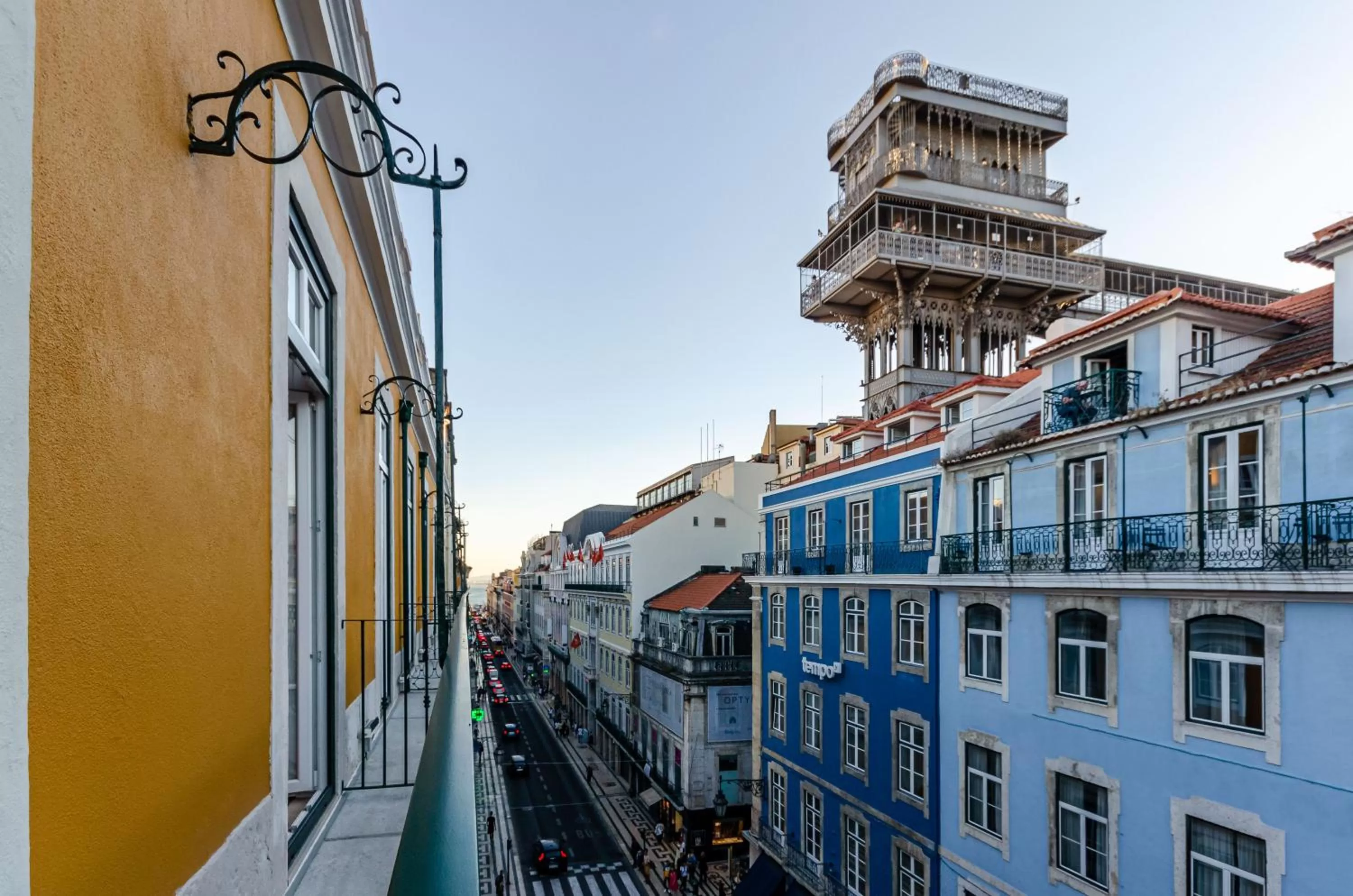 City view in Rossio Plaza Hotel