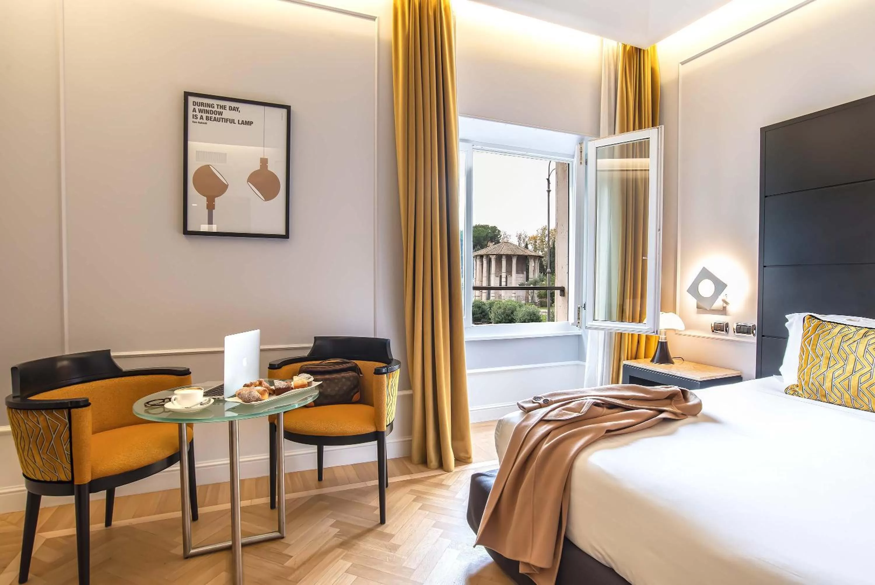 View (from property/room), Bed in 47 Boutique Hotel