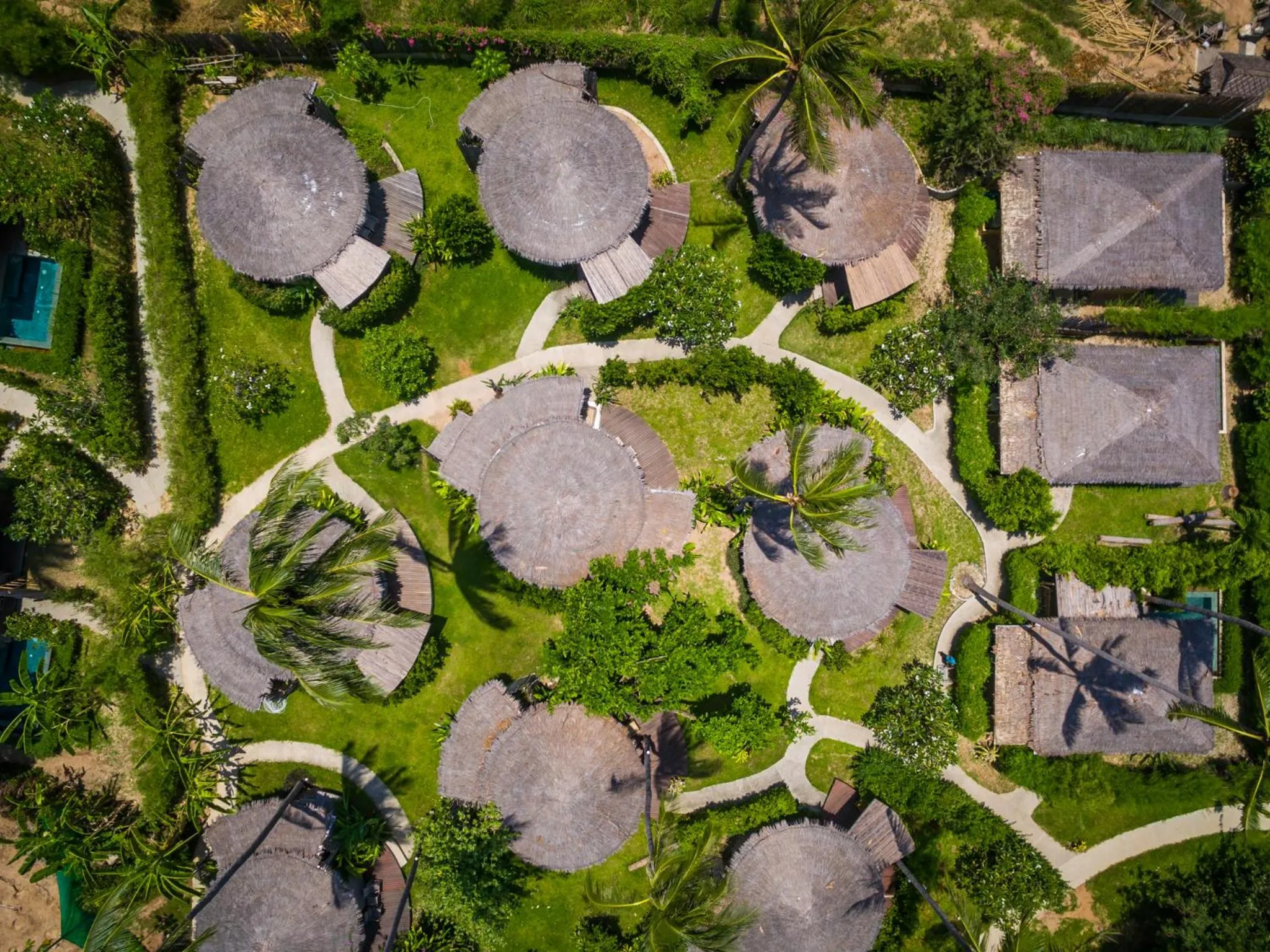 Bird's eye view in Sea Dance Resort