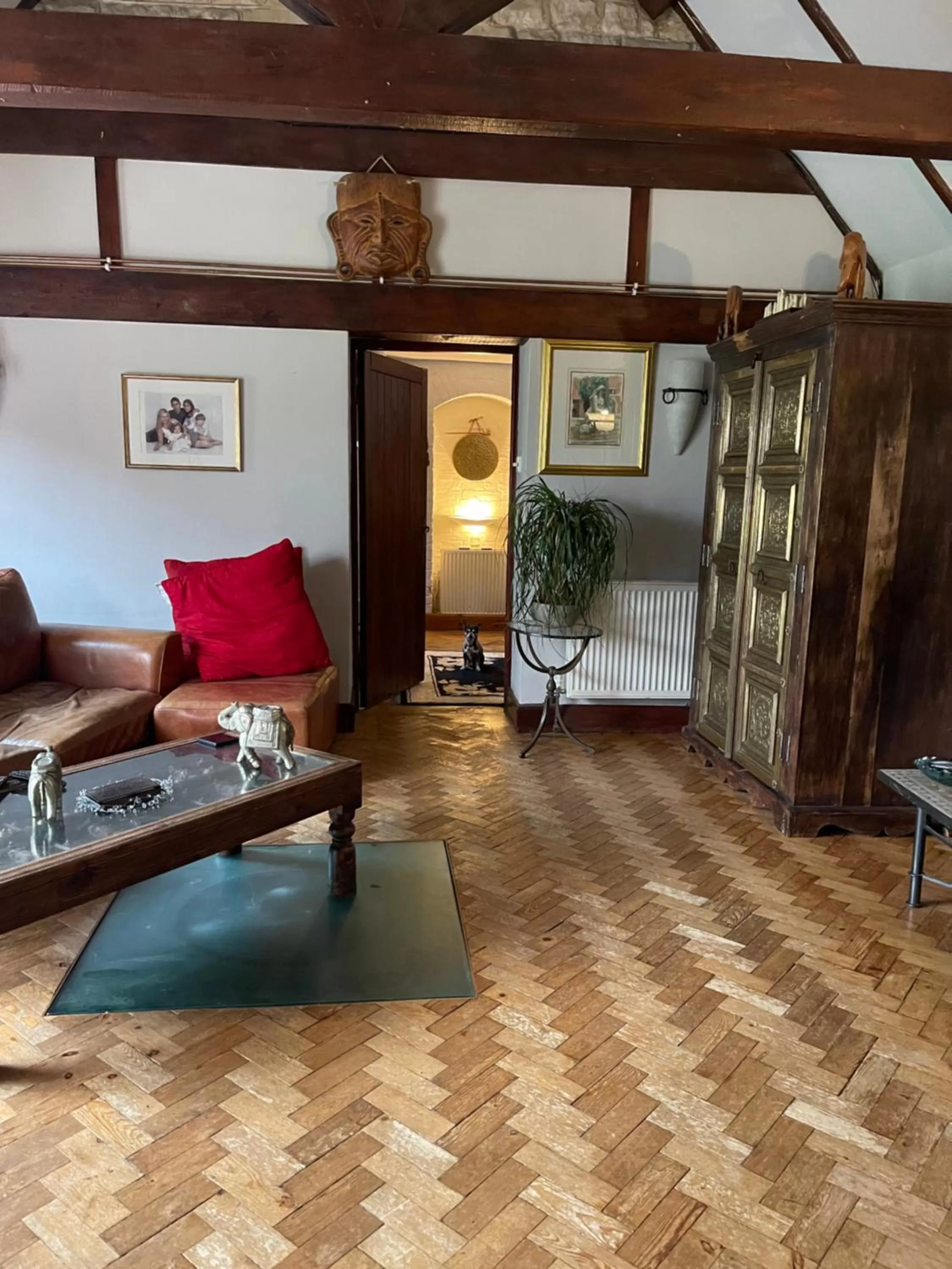 Living room, Seating Area in South Lodge House