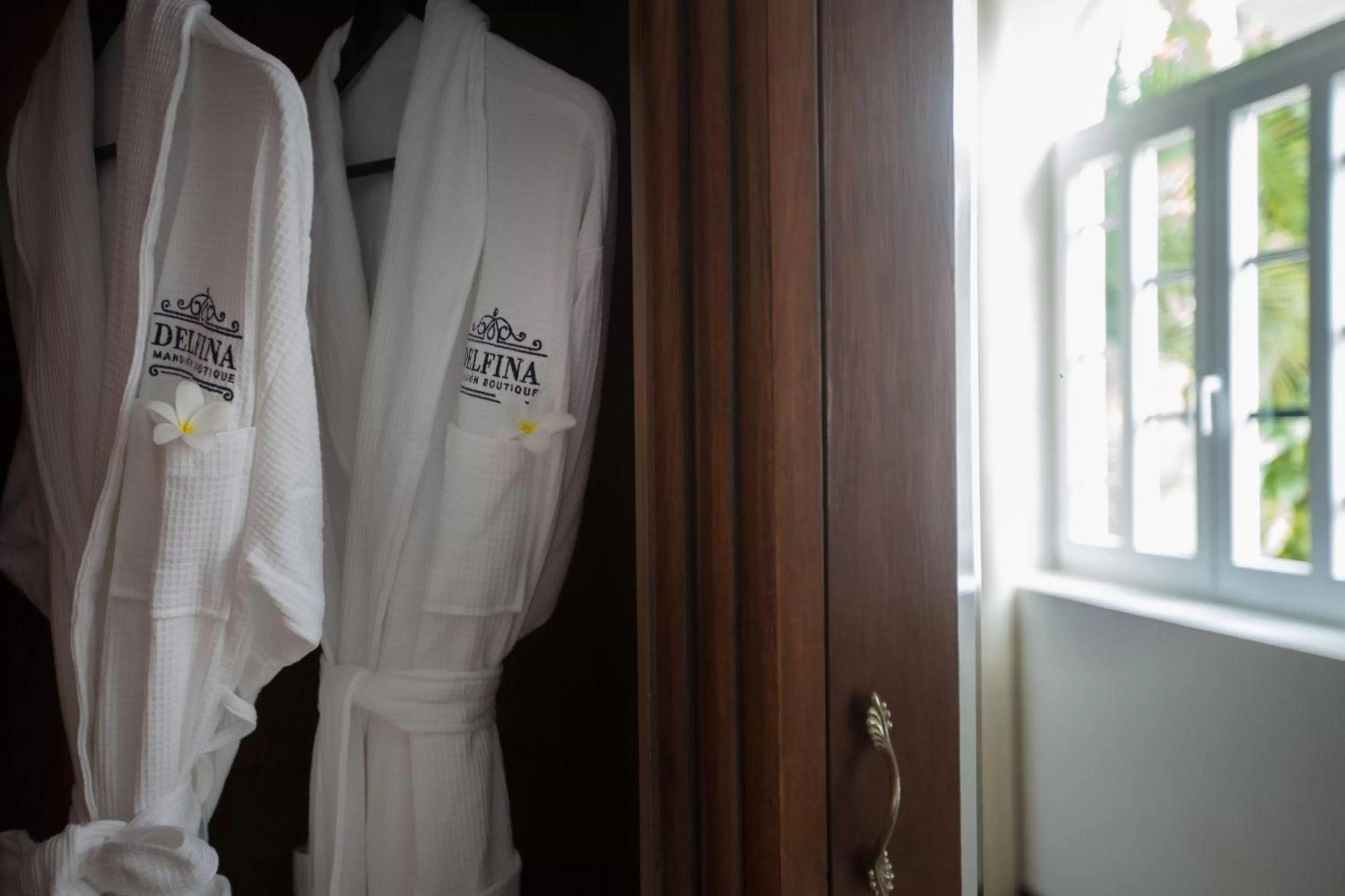 Decorative detail in Delfina Boutique Hotel