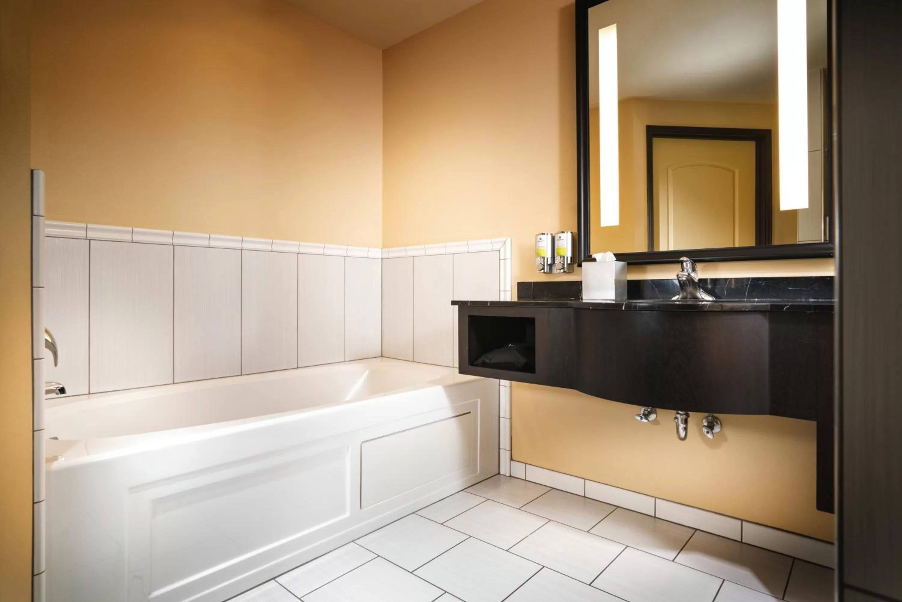 Bathroom in Staypineapple, The Maxwell Hotel, Seattle Center Seattle