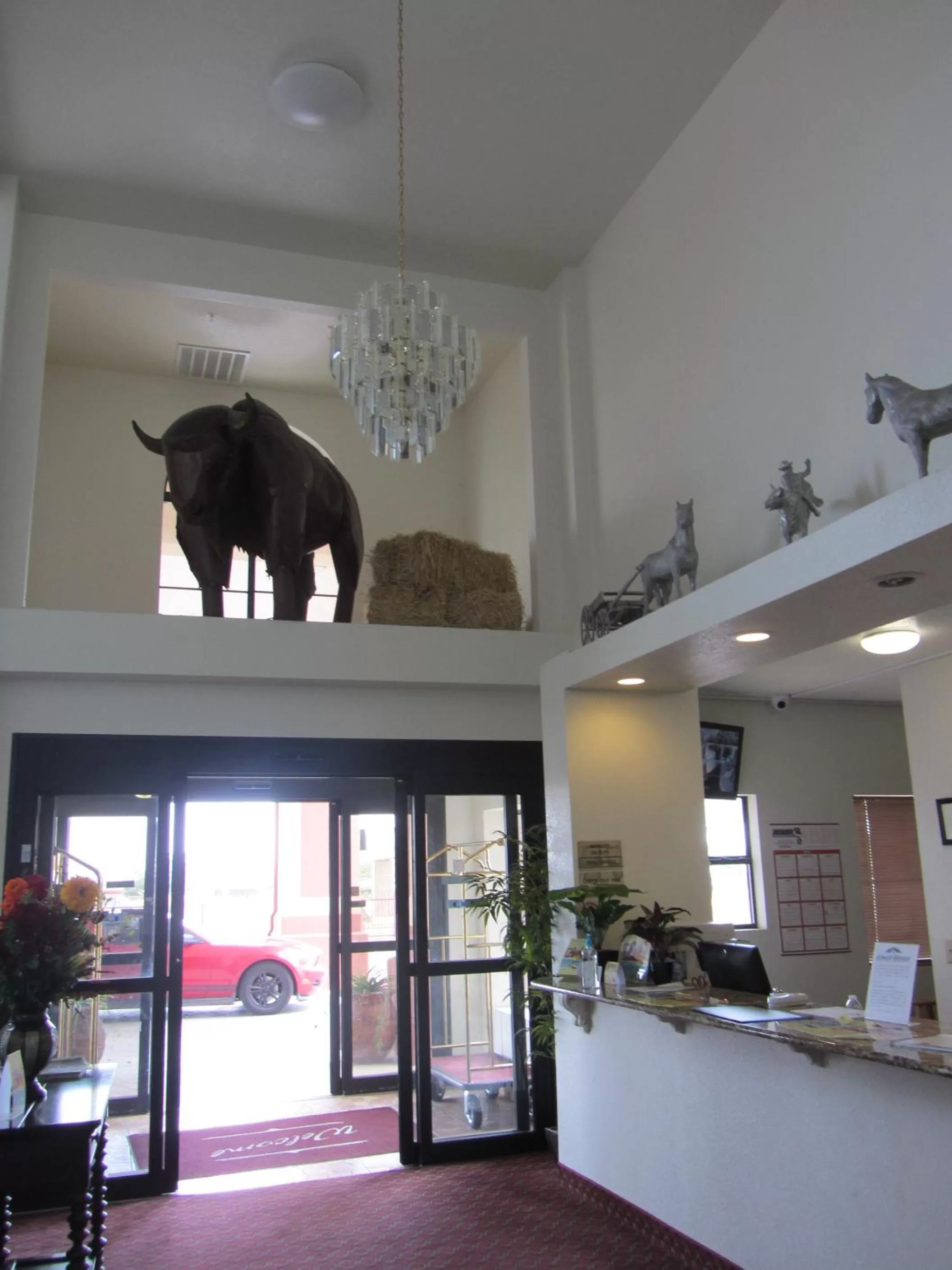 Lobby or reception in Howard Johnson by Wyndham Lubbock TX