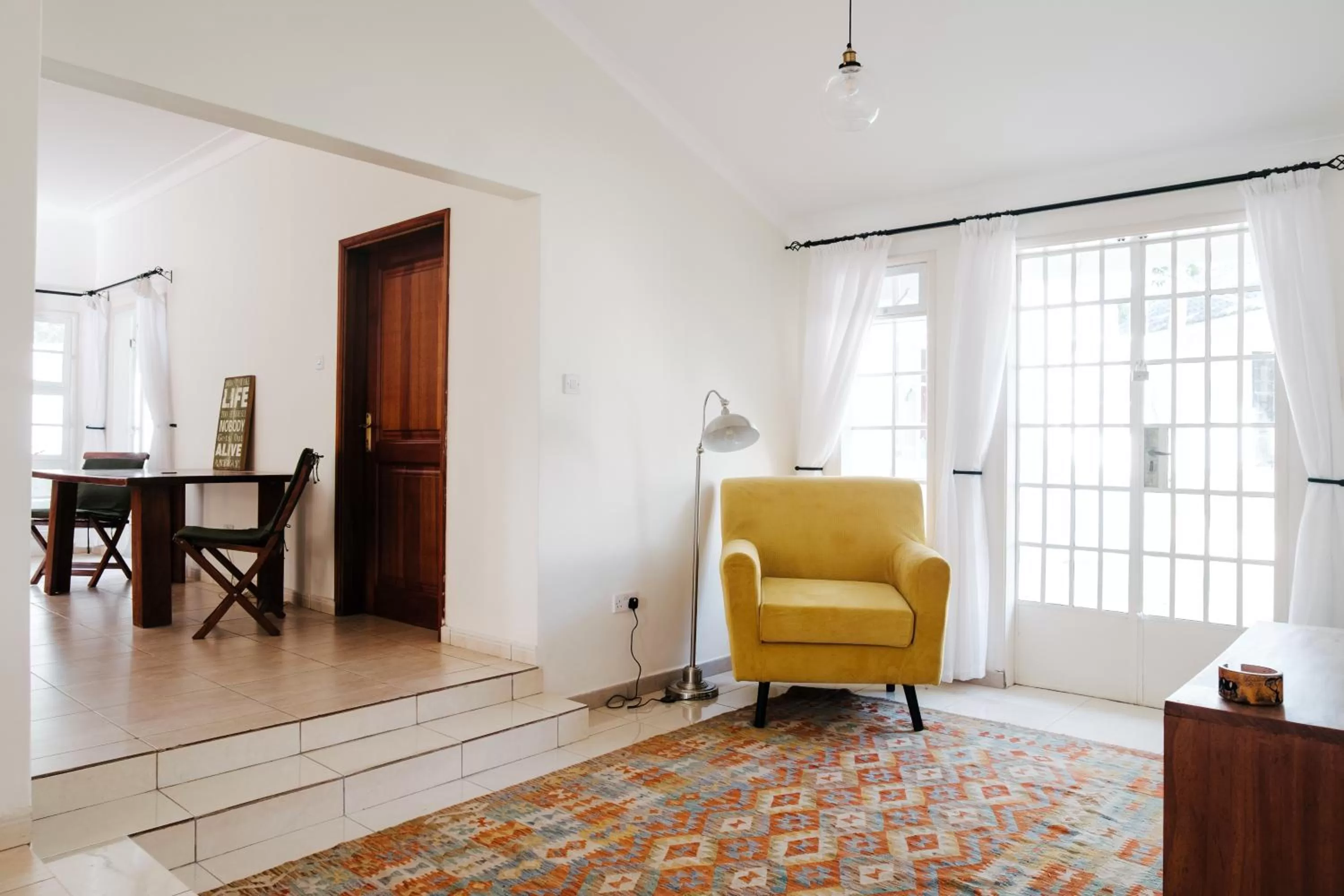 Seating Area in The Guinea Fowl