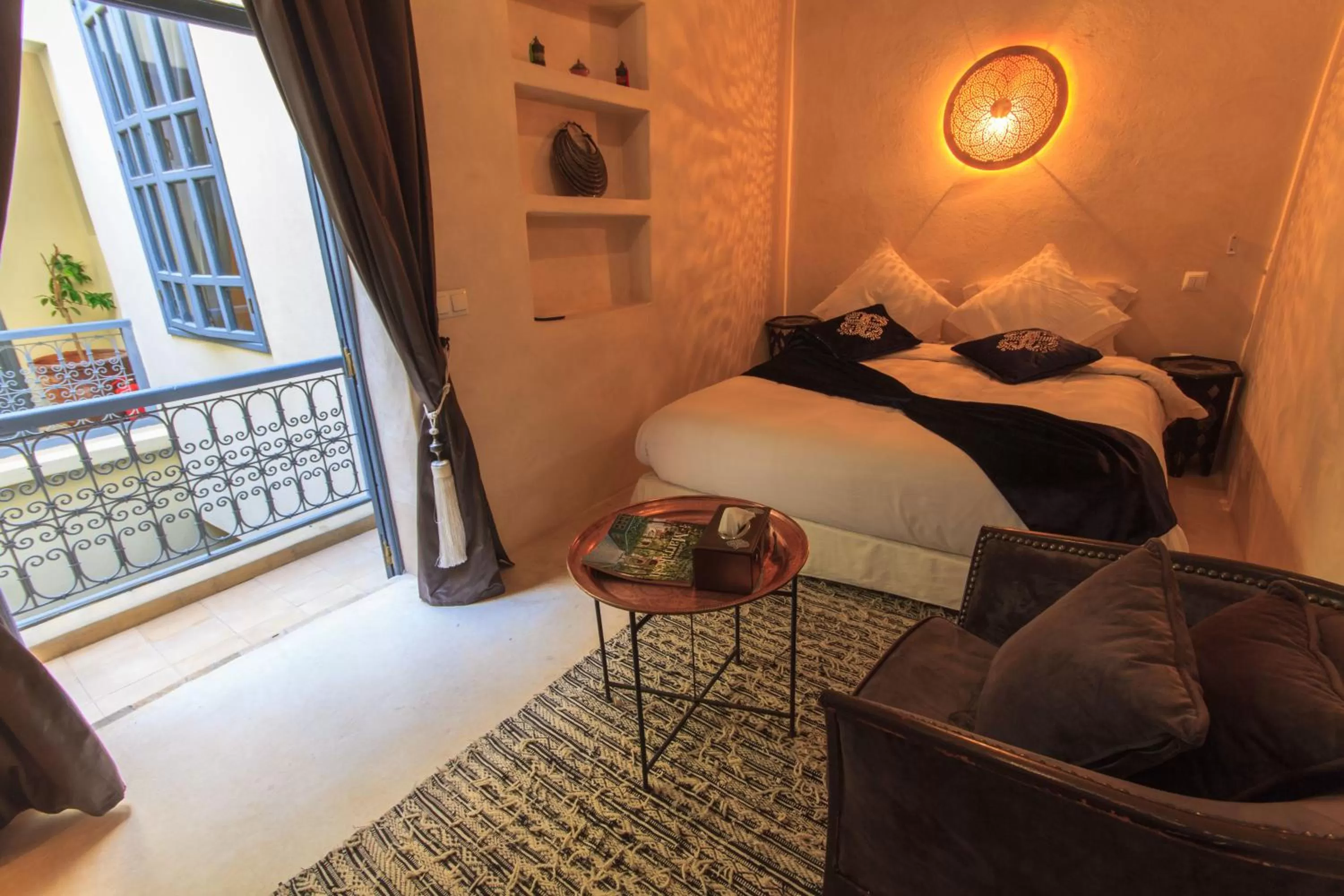 Bedroom, Bed in Riad La Porte de l'oasis