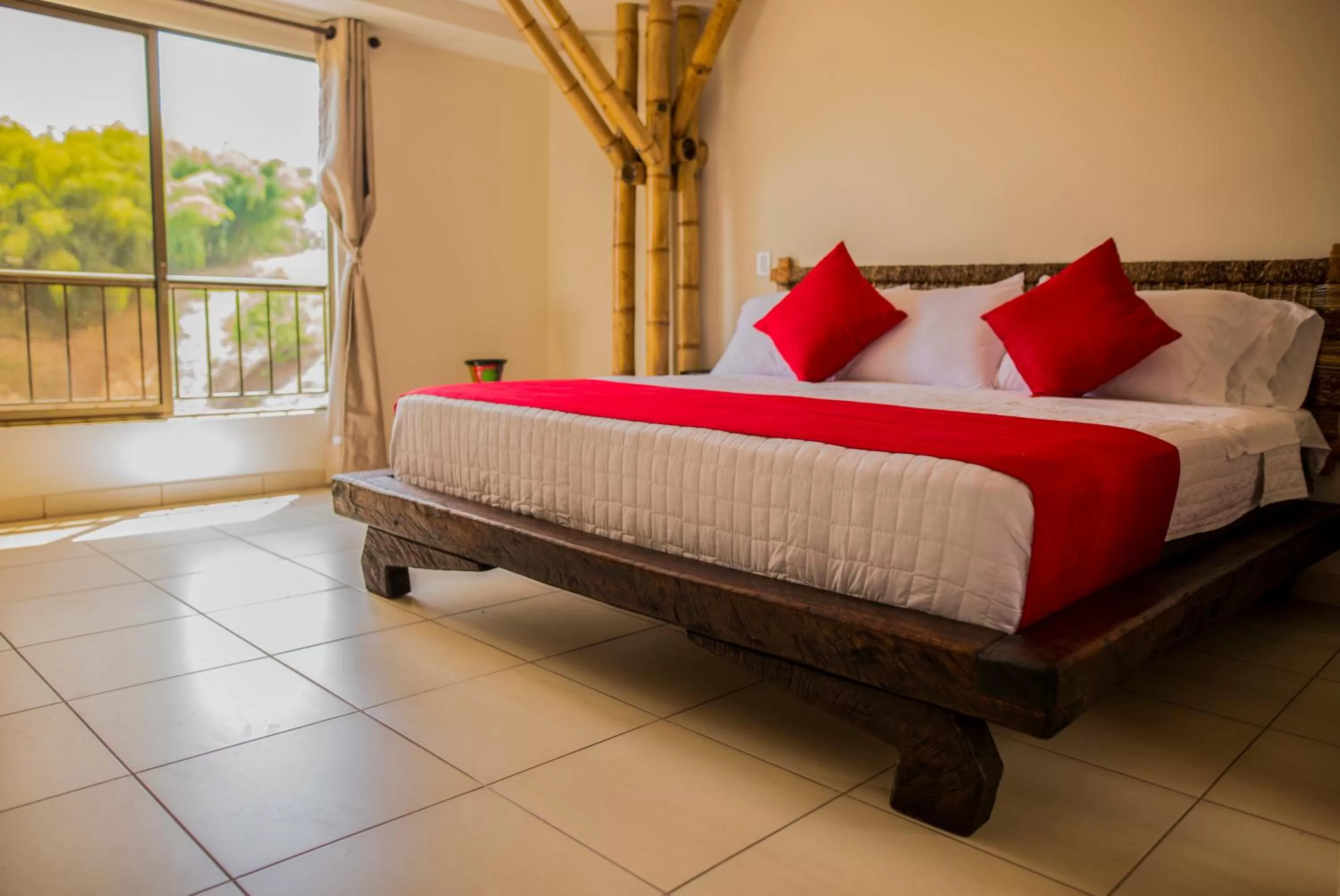 Bedroom, Bed in La Victoria Hotel Campestre