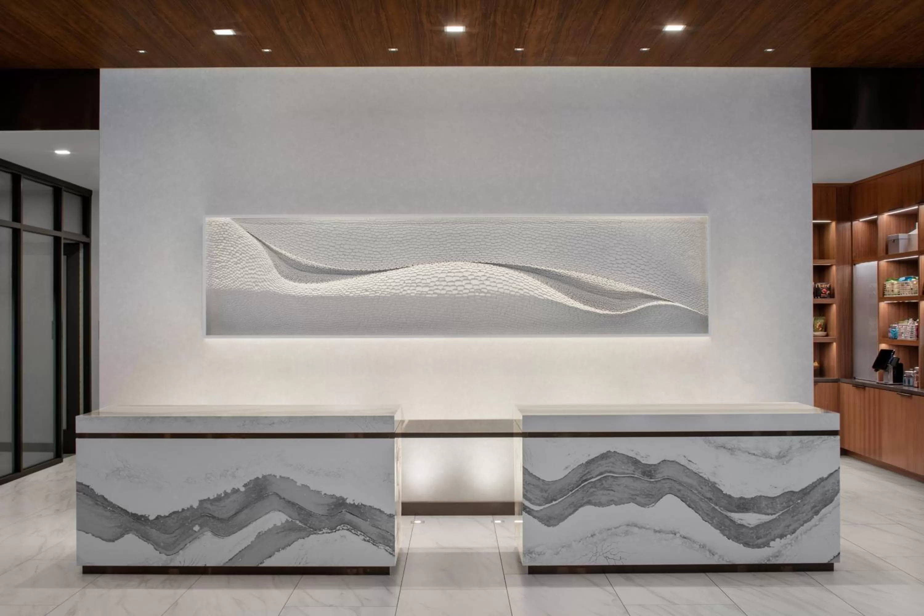 Lobby or reception in AC Hotel by Marriott Vancouver Waterfront