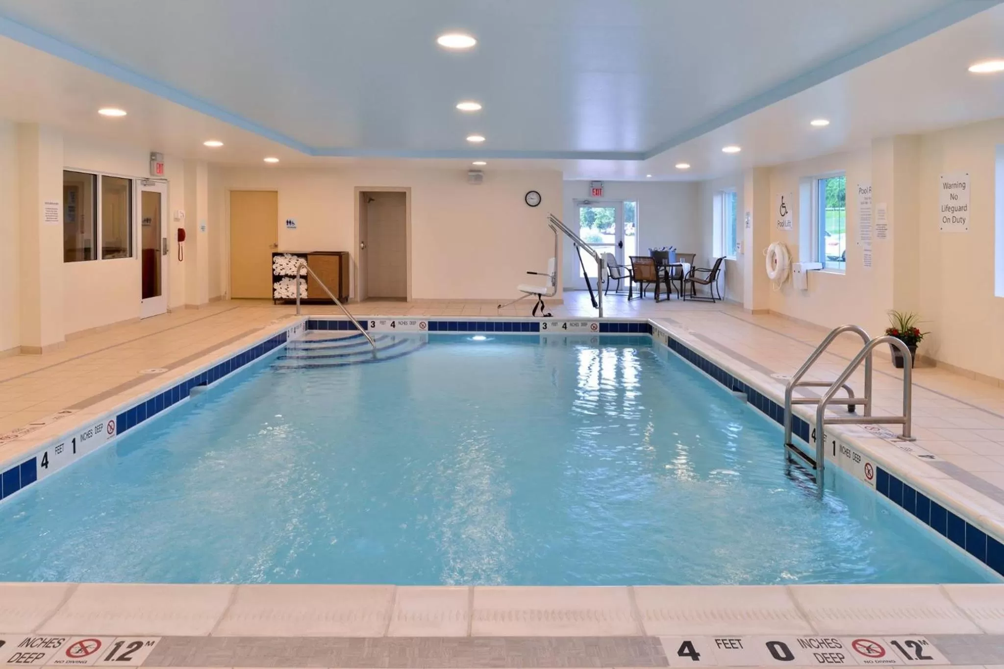 Swimming pool in Holiday Inn Express & Suites Peekskill-Lower Hudson Valley by IHG