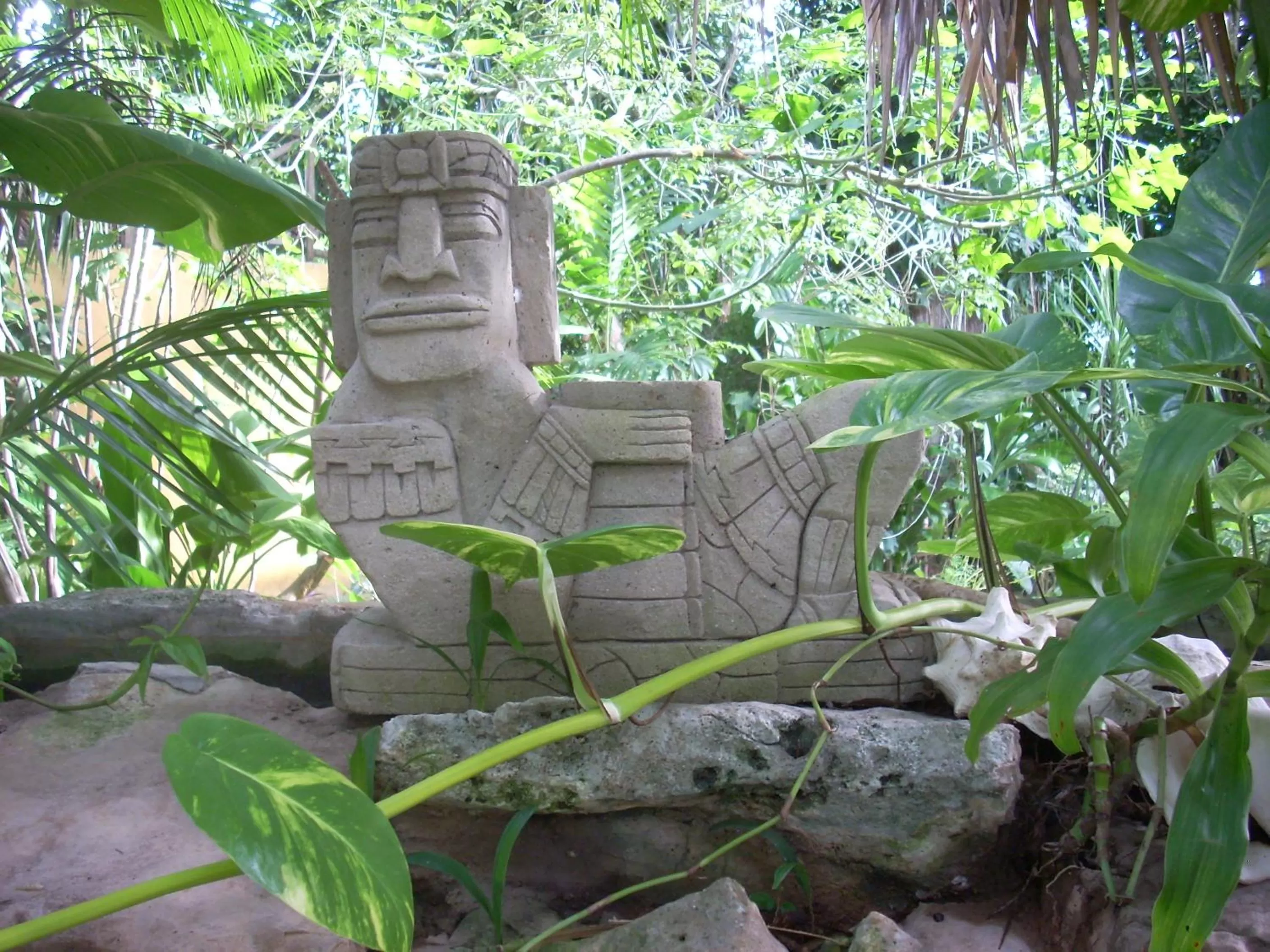 Garden in Gardenhotel Macan Ché B&B