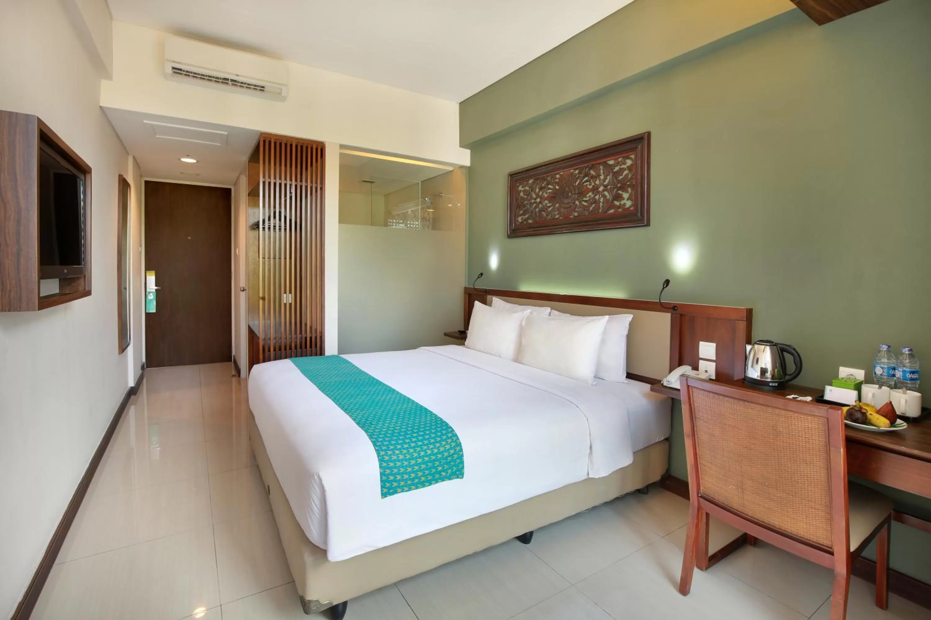 Bedroom, Bed in Hotel Terrace at Kuta