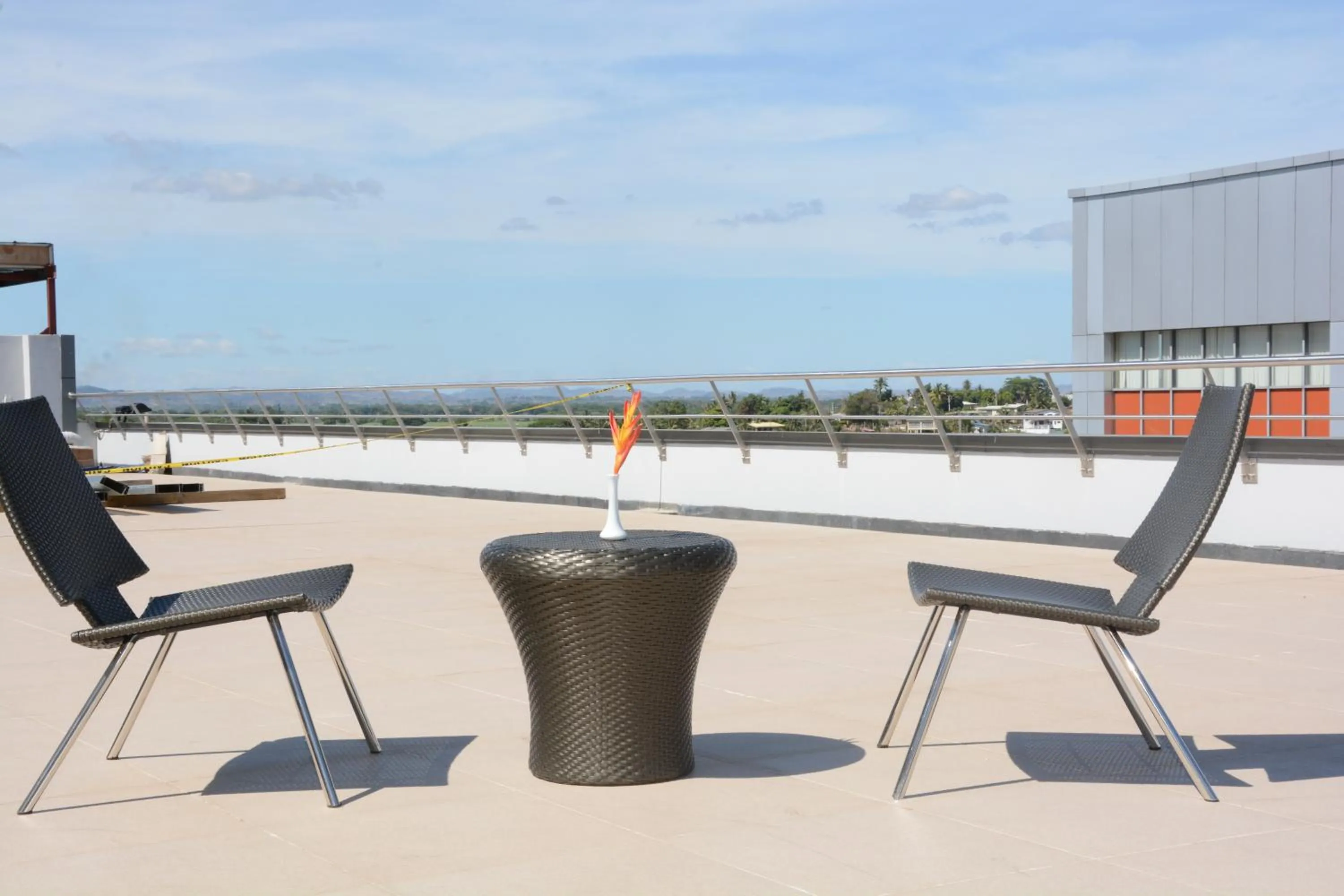 Balcony/Terrace in Ratsun Nadi Airport Apartment Hotel