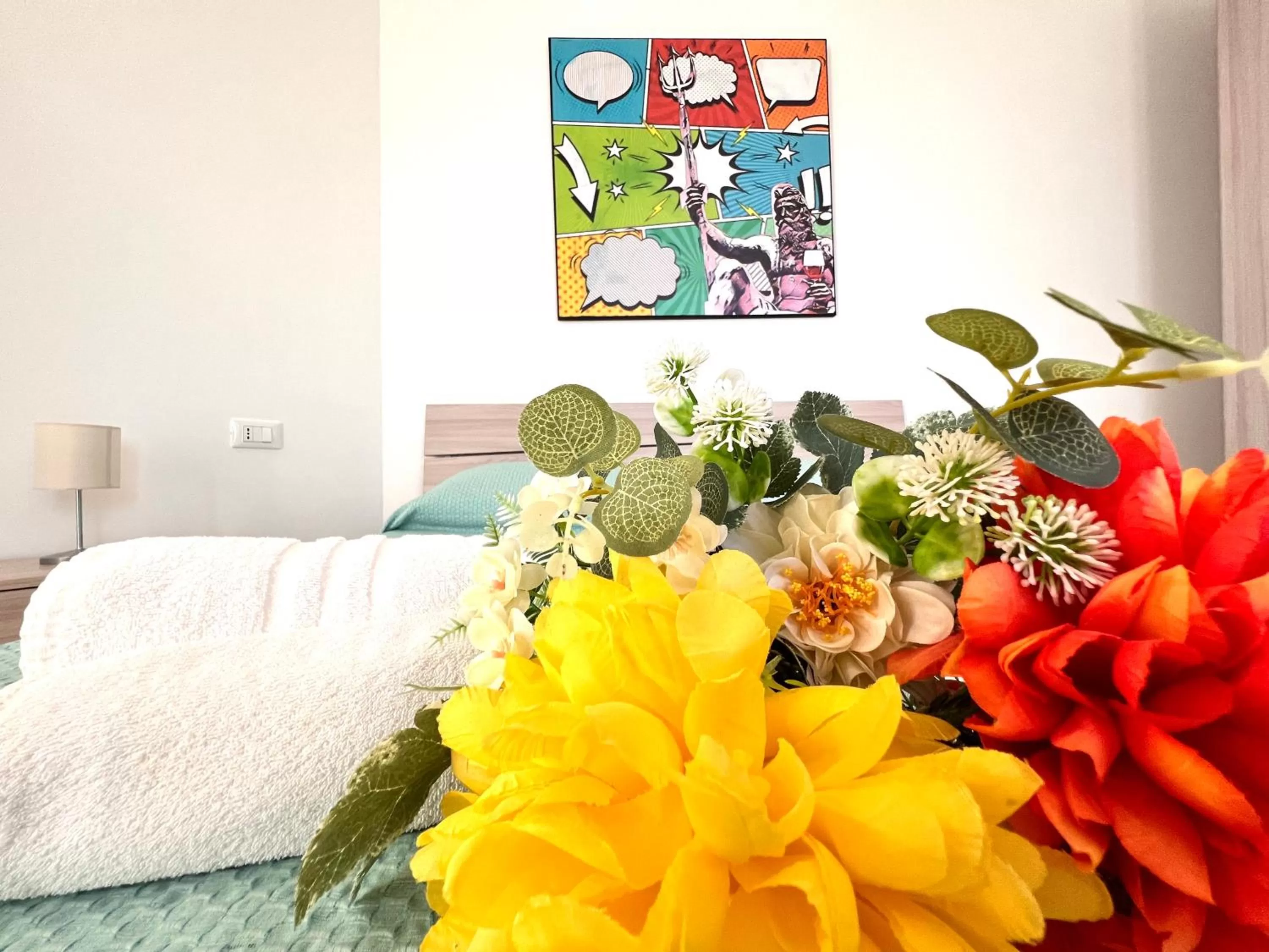 Bedroom, Bed in Colle Greco