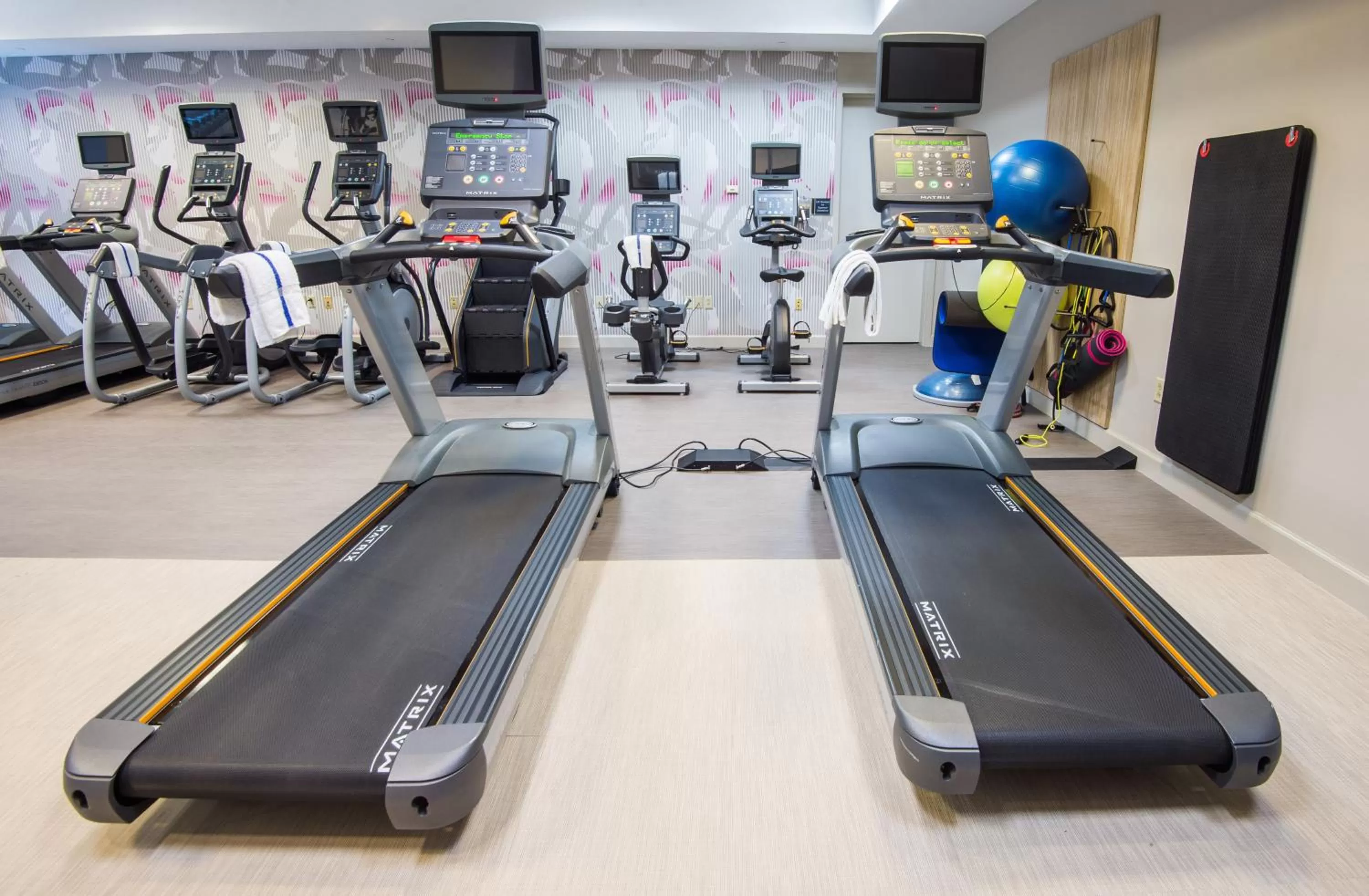 Fitness centre/facilities in Crowne Plaza Cleveland at Playhouse Square by IHG