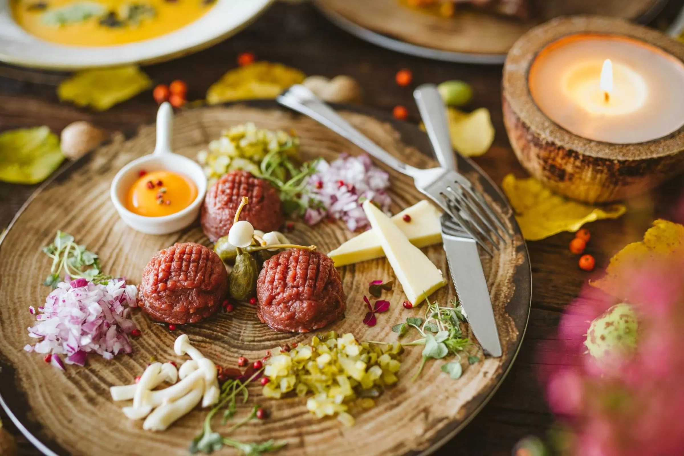 Food close-up in Hotel Leśny