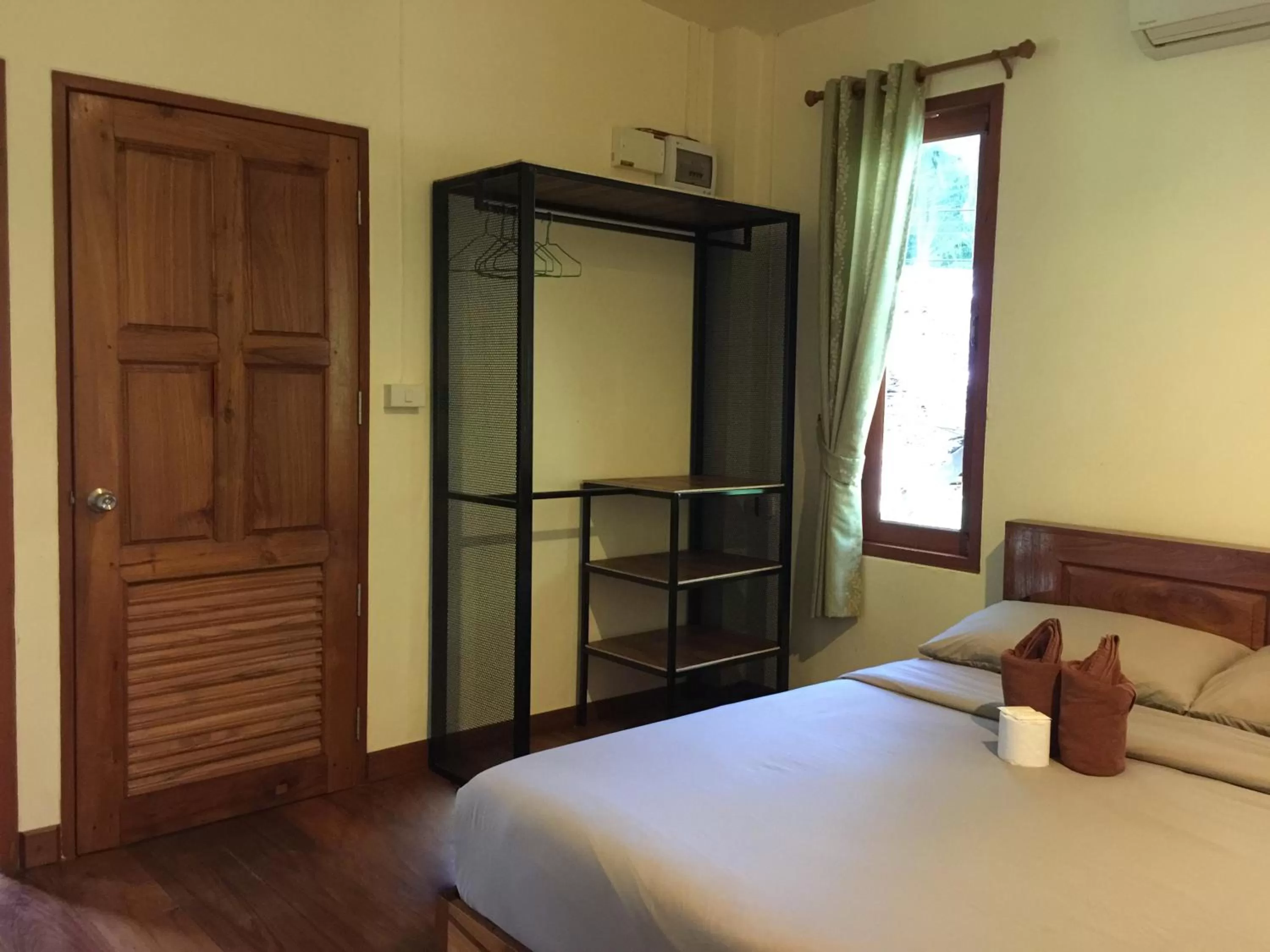 Bed in Pai Loess Resort