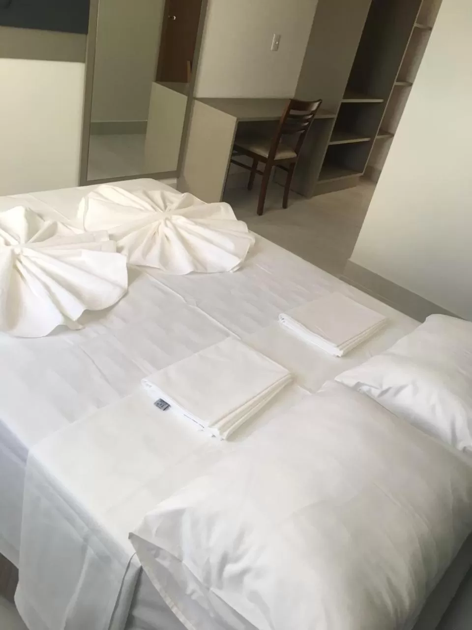 Bed in Hotel Oásis de Patos