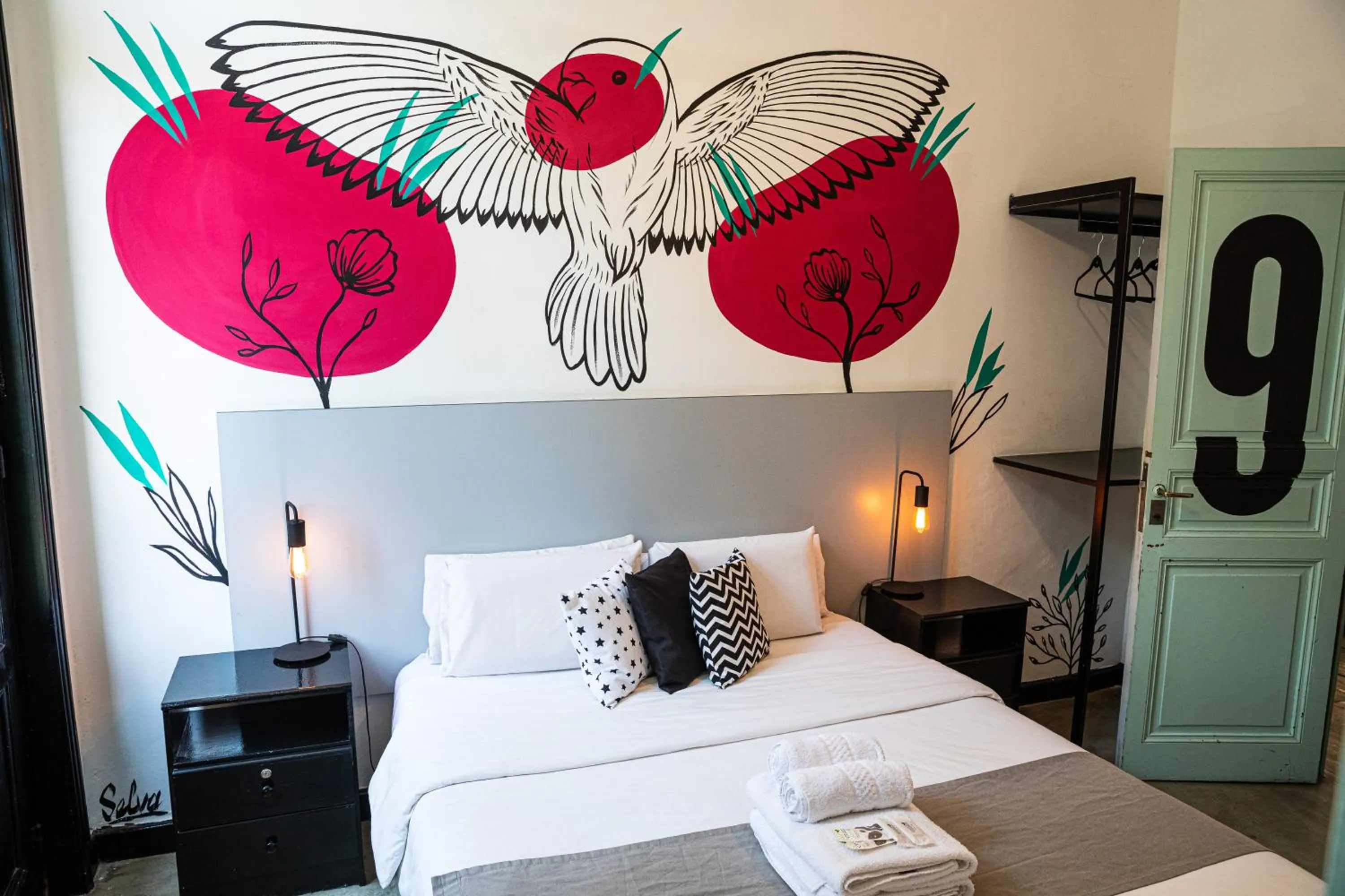 Bed in Art Factory Soho