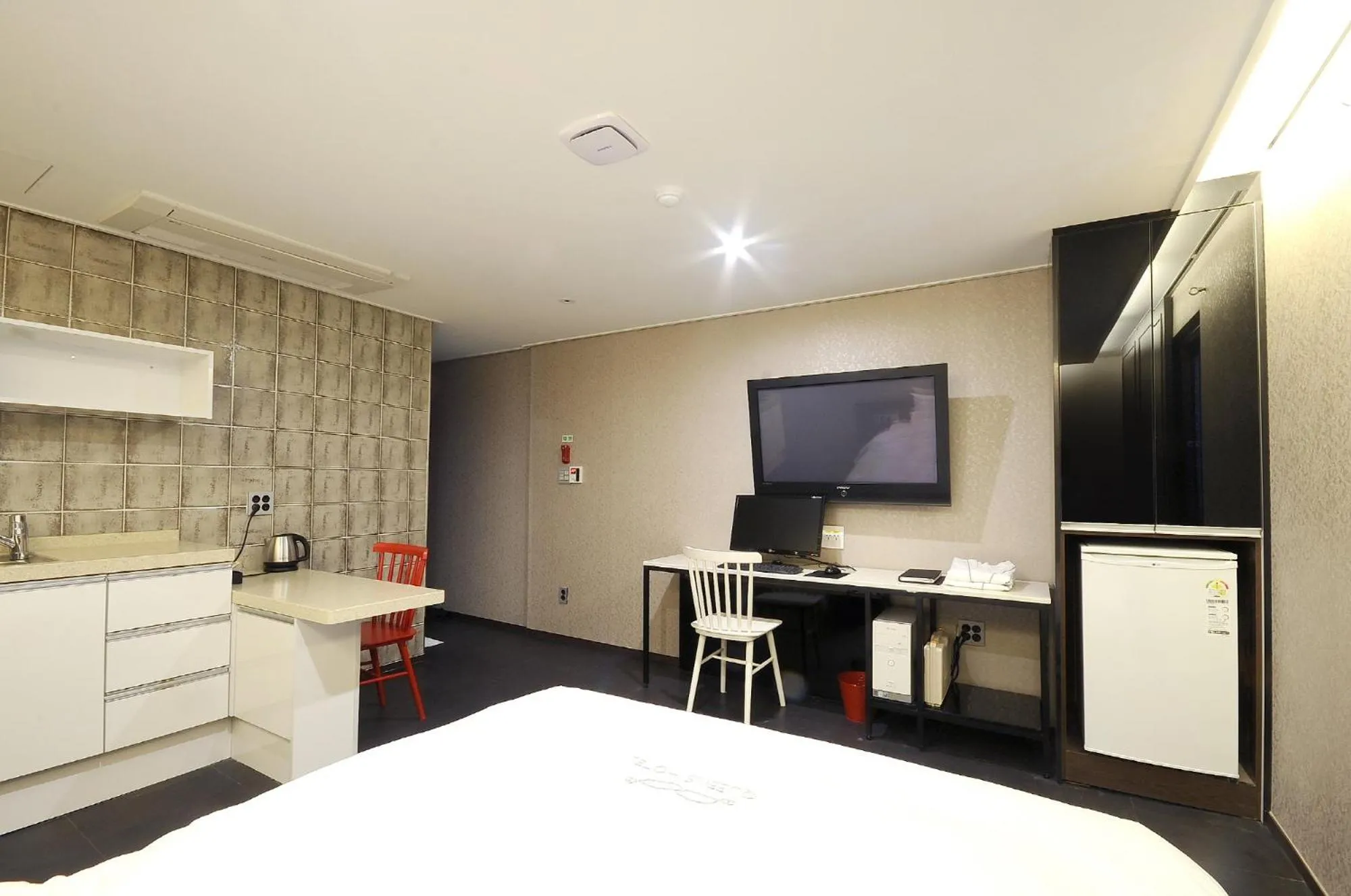 Bed in Queens Hotel Seomyeon Busan