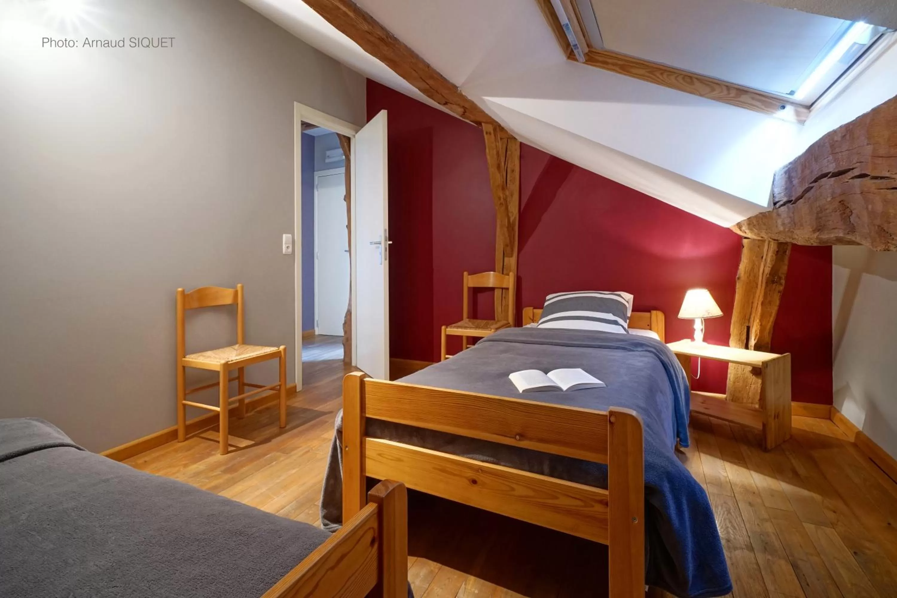 Bedroom, Bed in ferme st martin