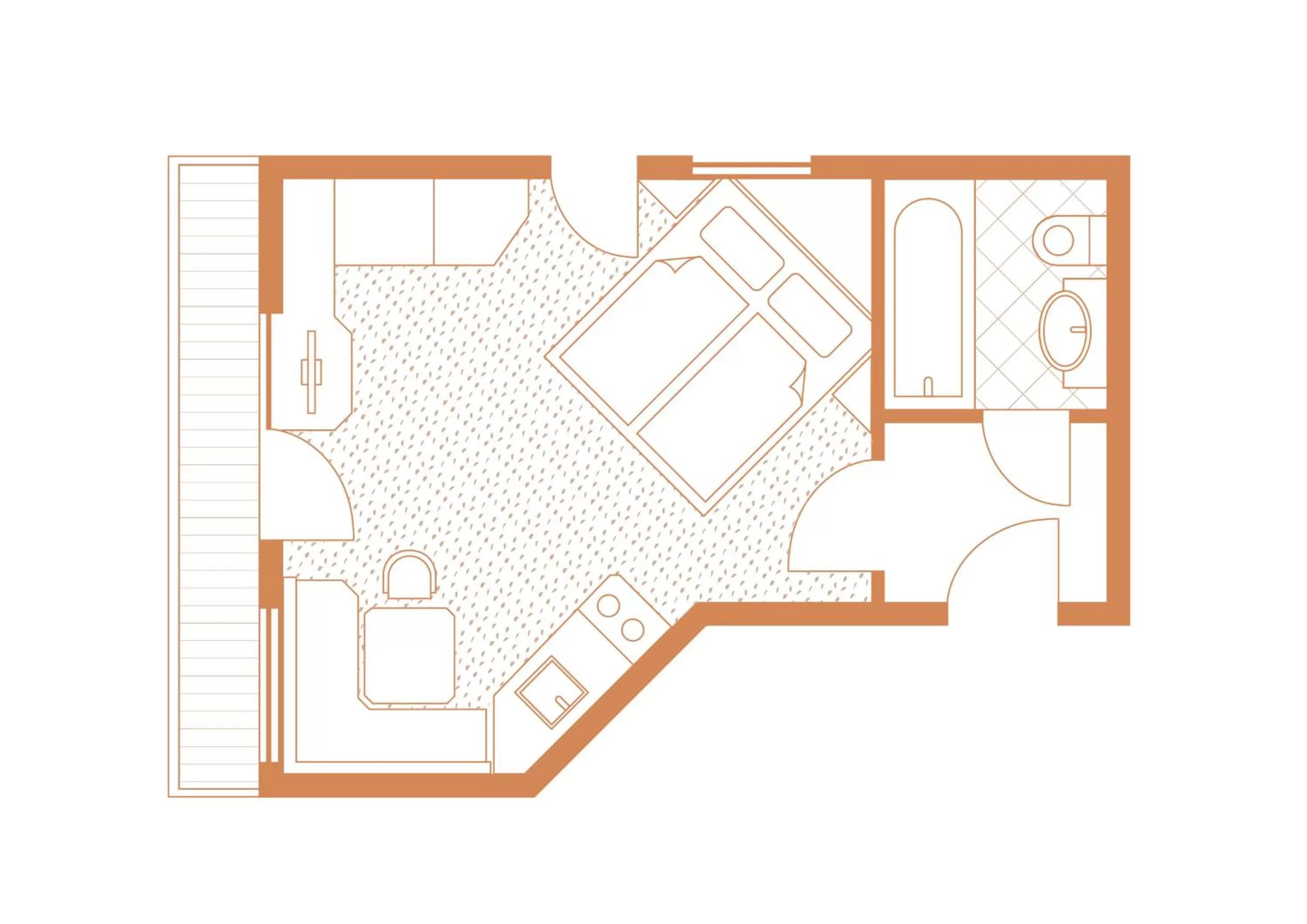 Floor plan in Appartements KATHRIN