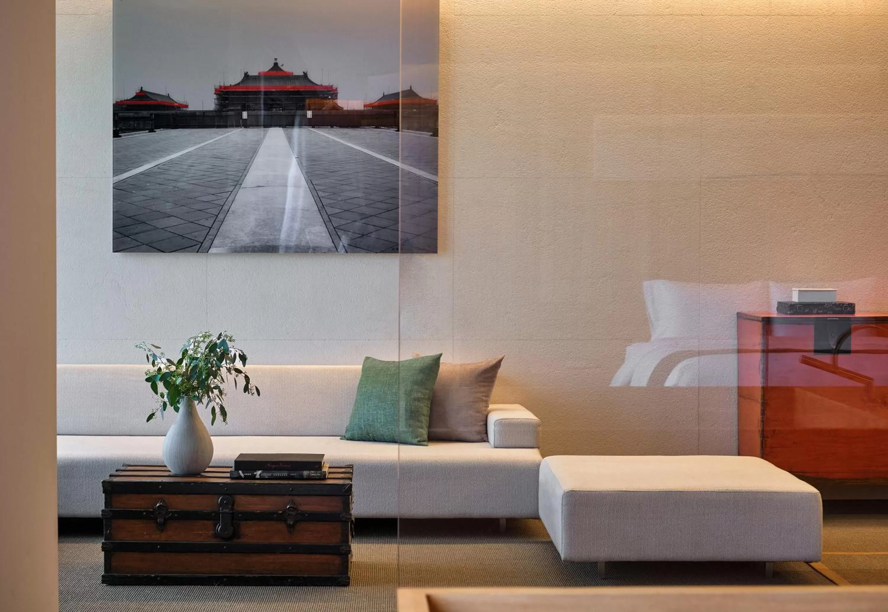 Living room, Seating Area in The Opposite House