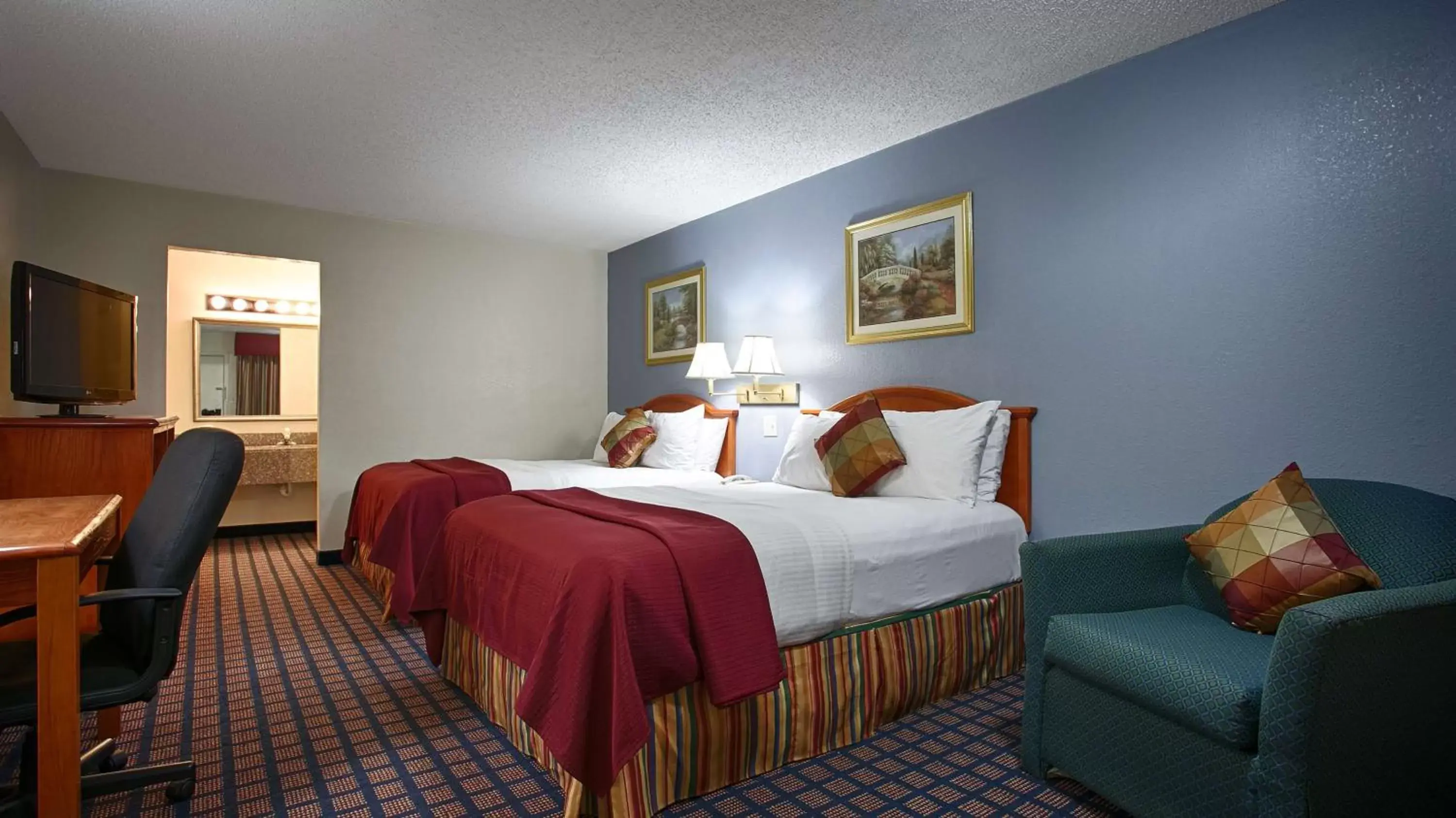 Double Room with Two Double Beds - Smoking in Best Western Palestine Inn Double Room with Two Double Beds - Smoking in Best Western Palestine Inn