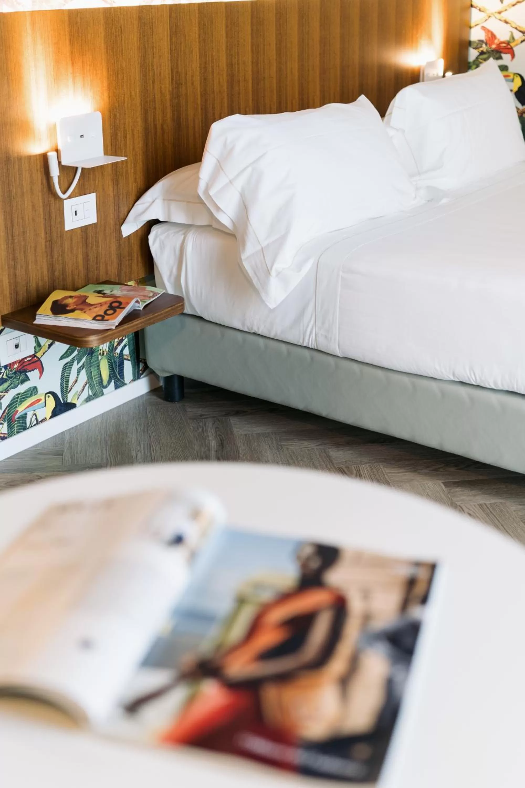 Bed in Collini Rooms, WorldHotels Crafted