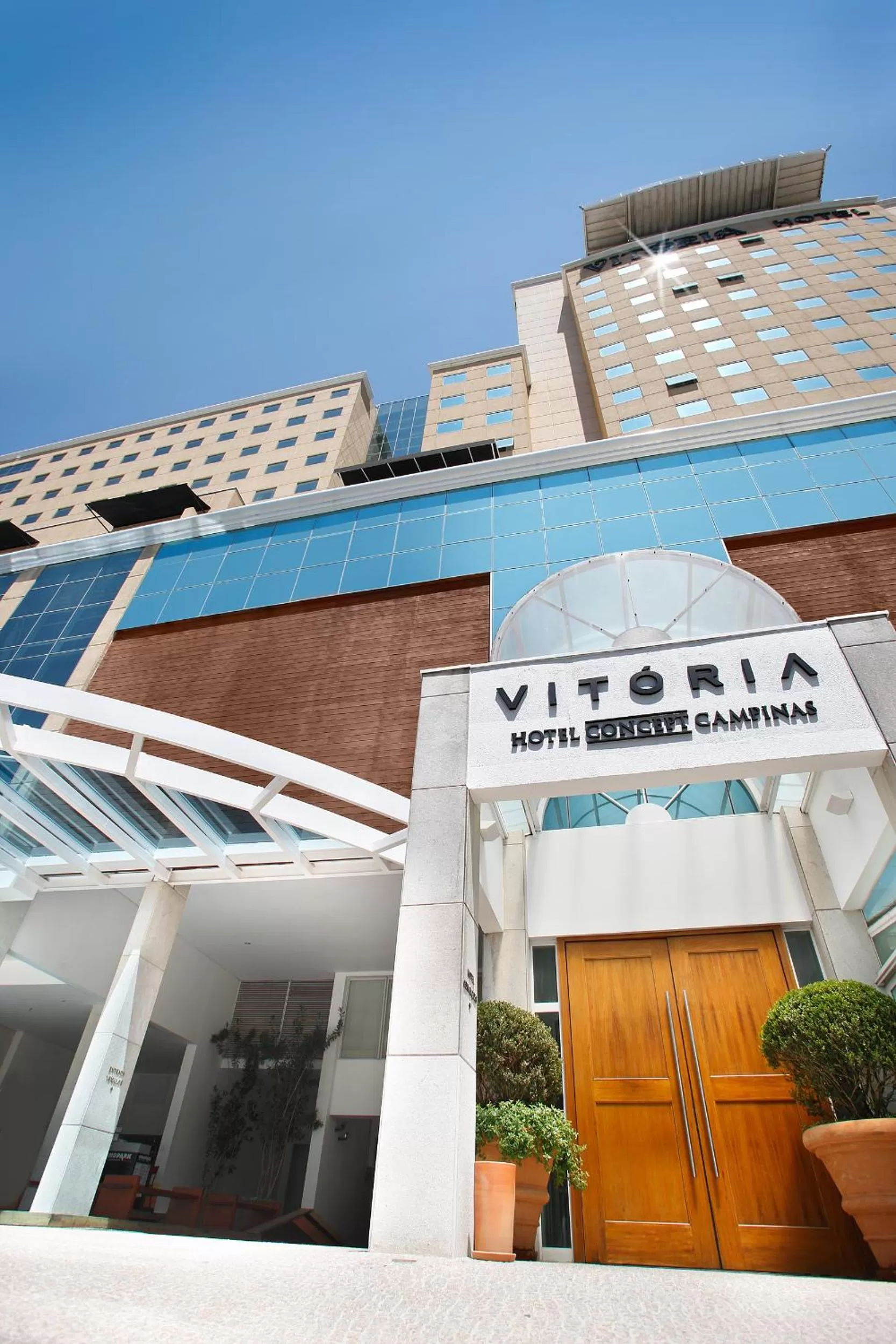 Facade/entrance in Vitória Hotel Concept Campinas