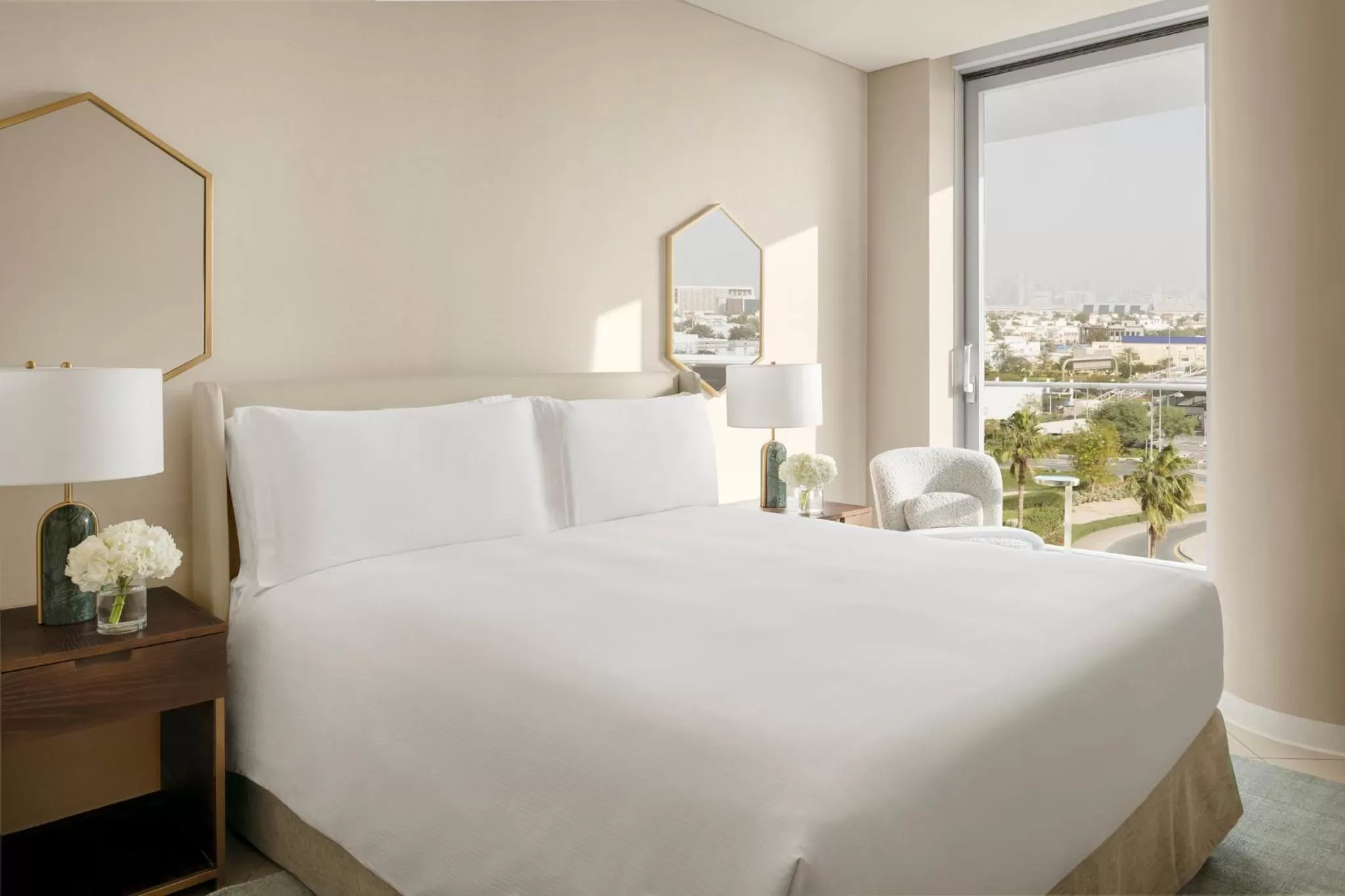 Bedroom, Bed in InterContinental Residence Suites Dubai Festival City by IHG