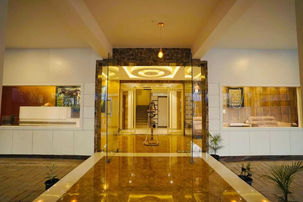 Facade/entrance in Geetha Govindham