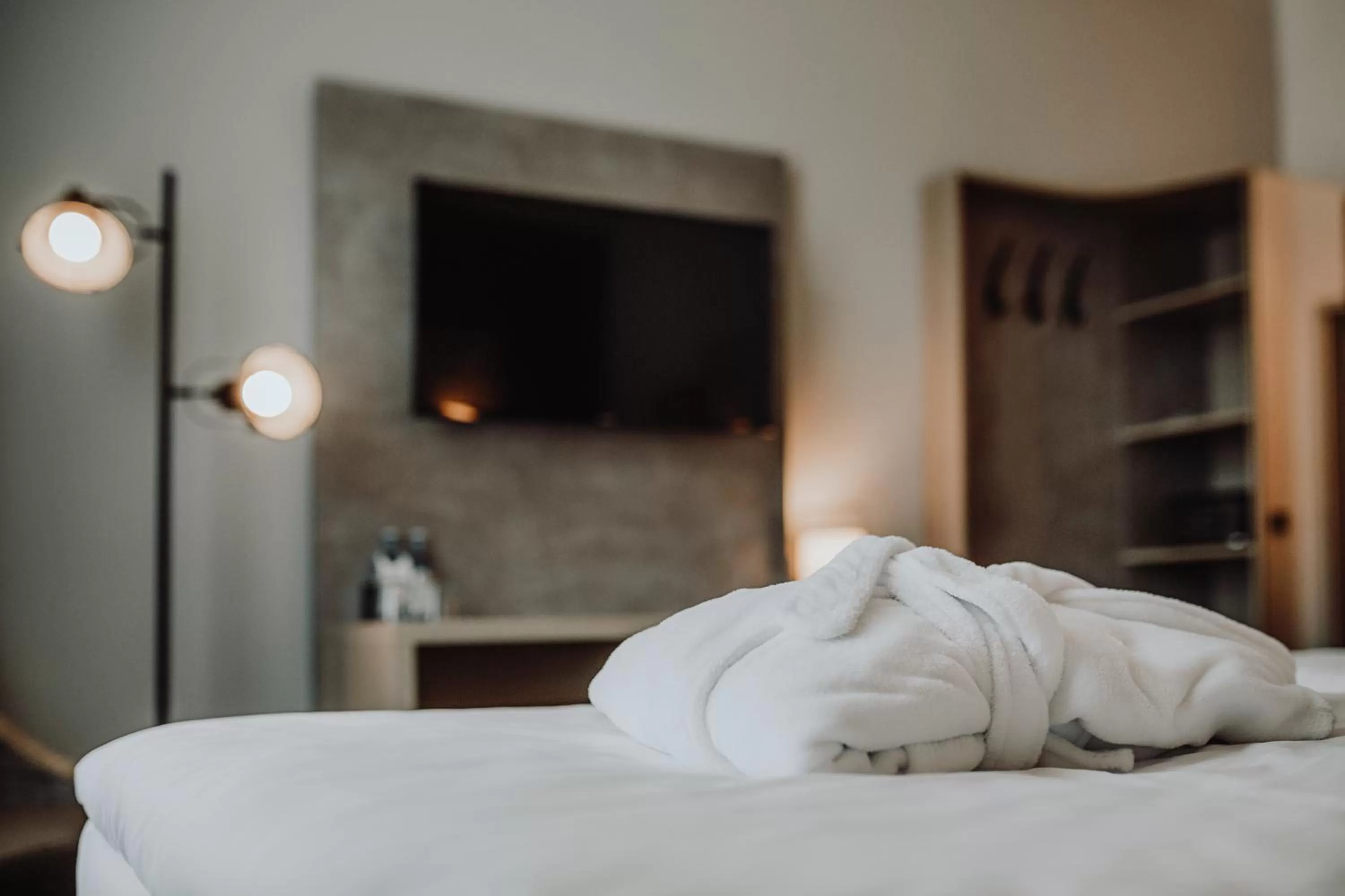 Bed in Hotel Westerkamp