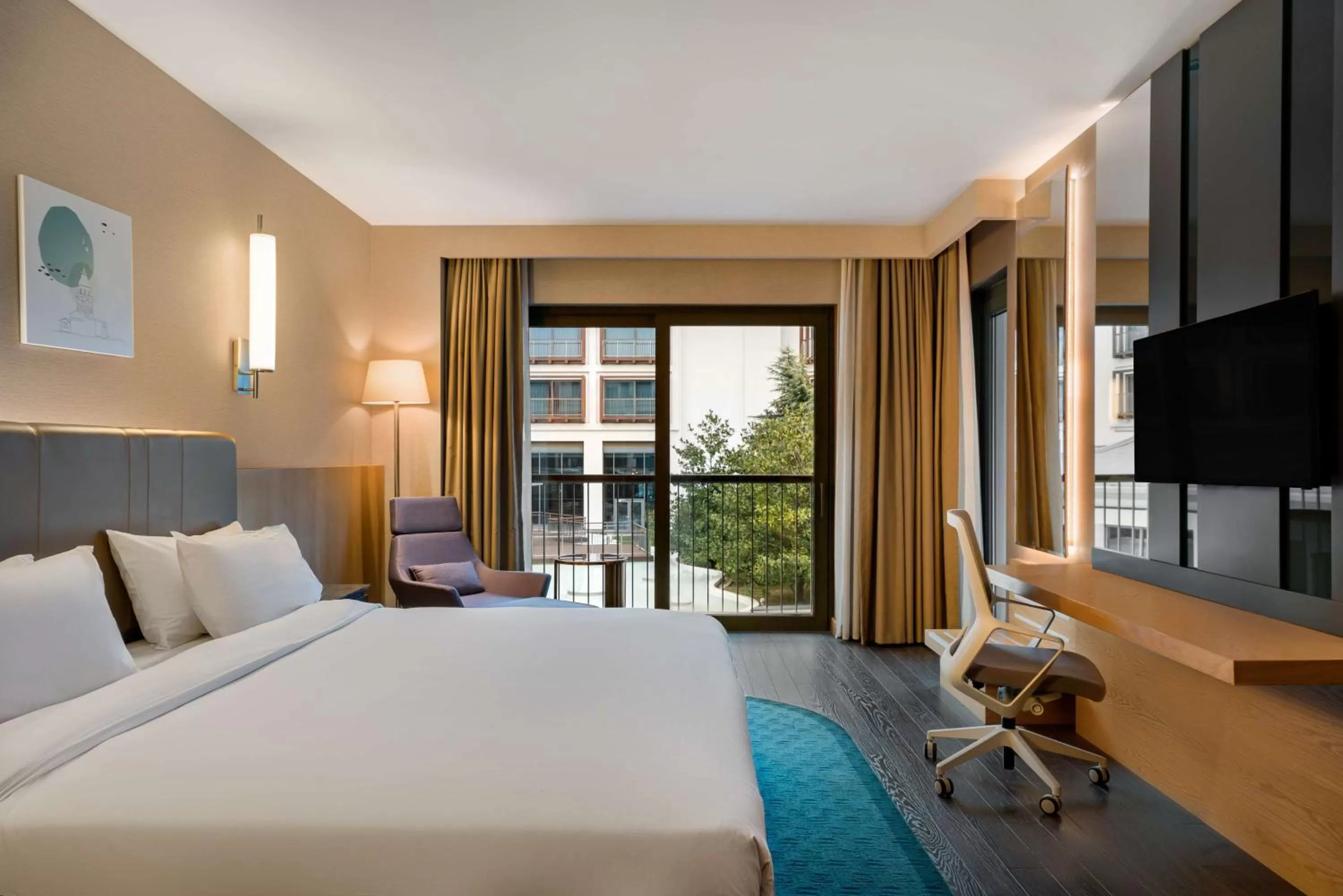 Bedroom, Bed in Radisson Blu Hotel & Spa, Istanbul Tuzla