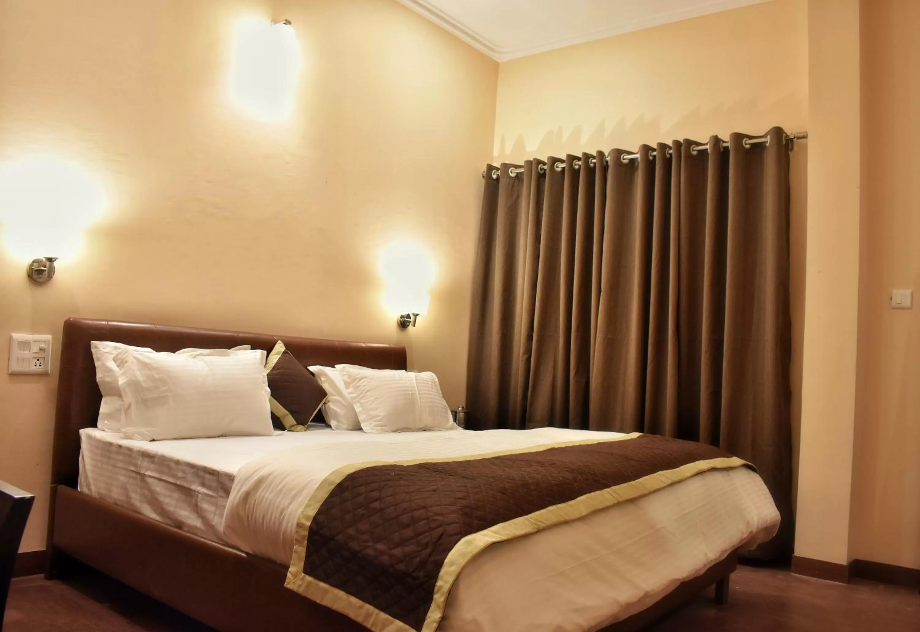 Bed in Hotel Vista Bhowali, Nainital - Vegetarian