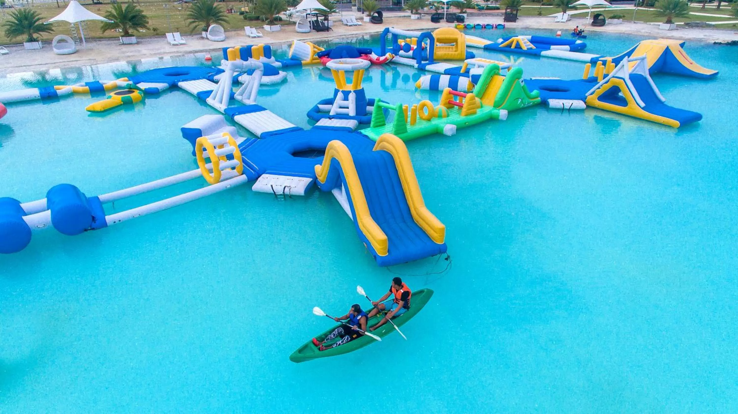 Aqua park in Solea Mactan Resort