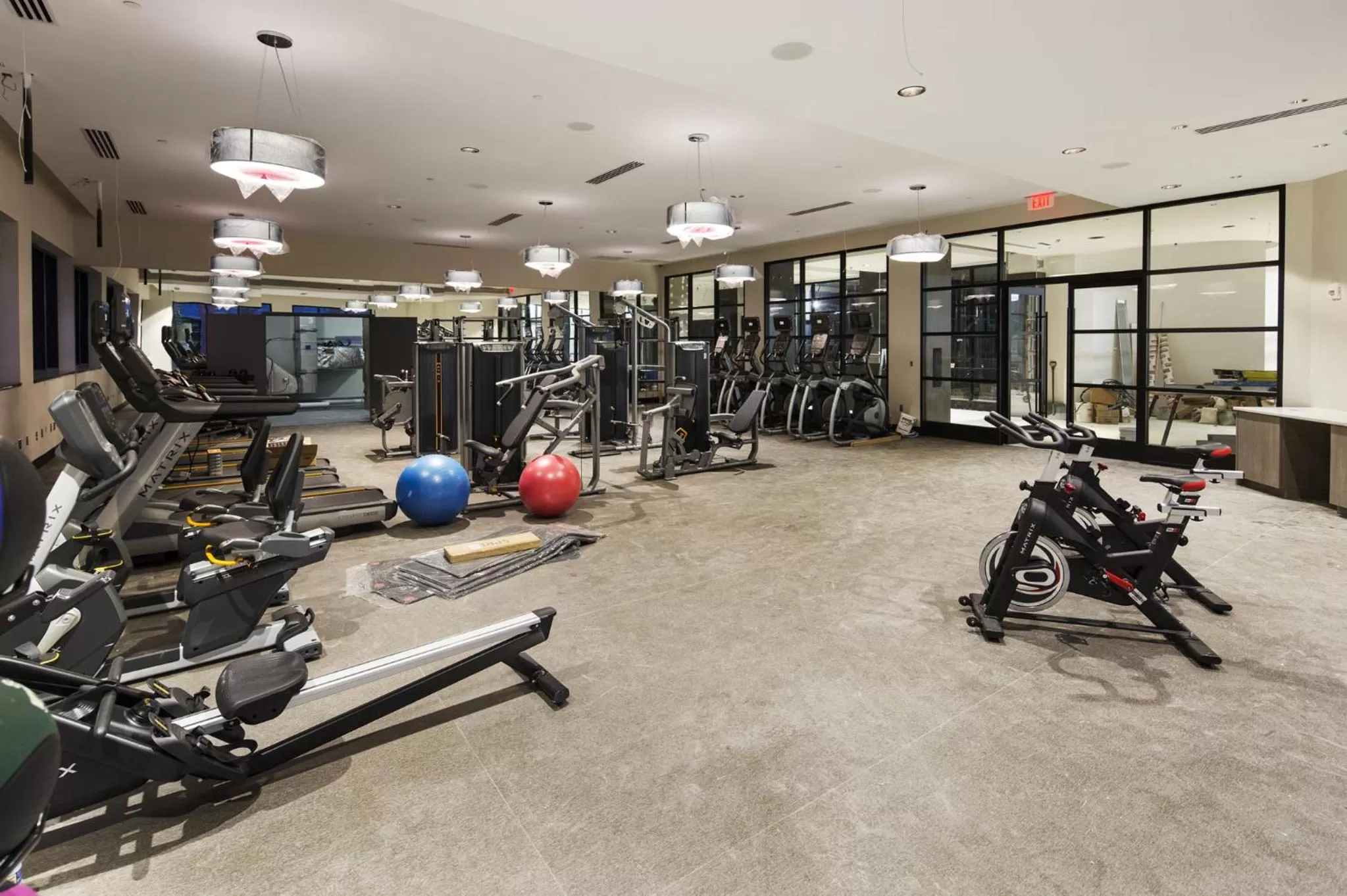 Fitness centre/facilities in The Hotel at the University of Maryland