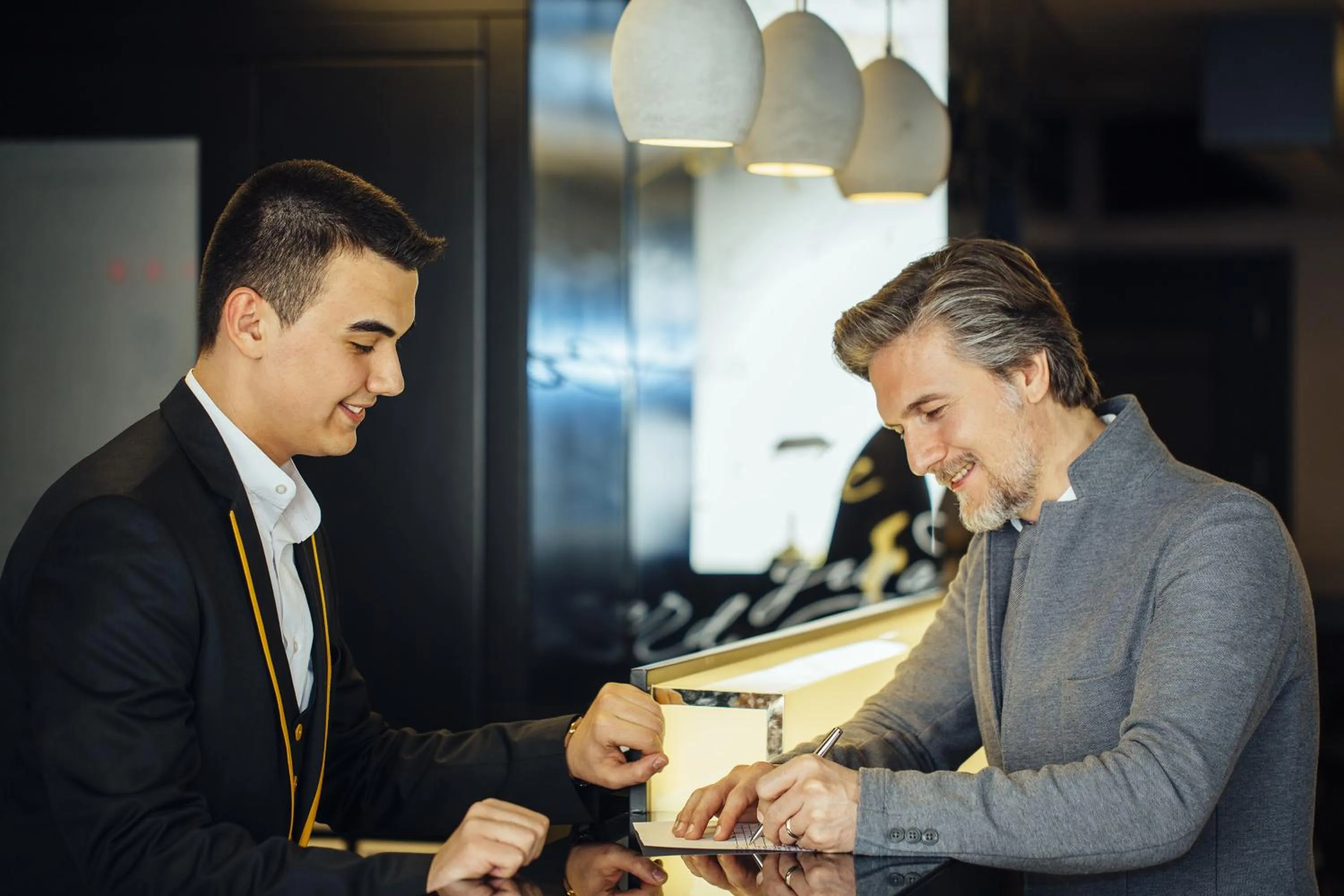 Guests in Pasaport Pier Hotel