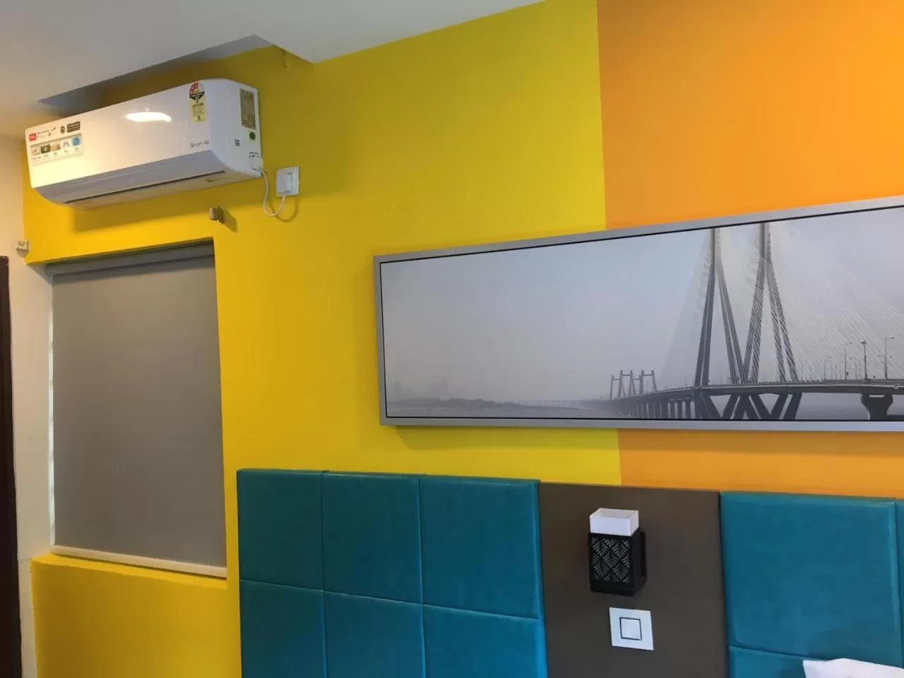 Decorative detail in Hotel White Fields Hitec City, Hyderabad