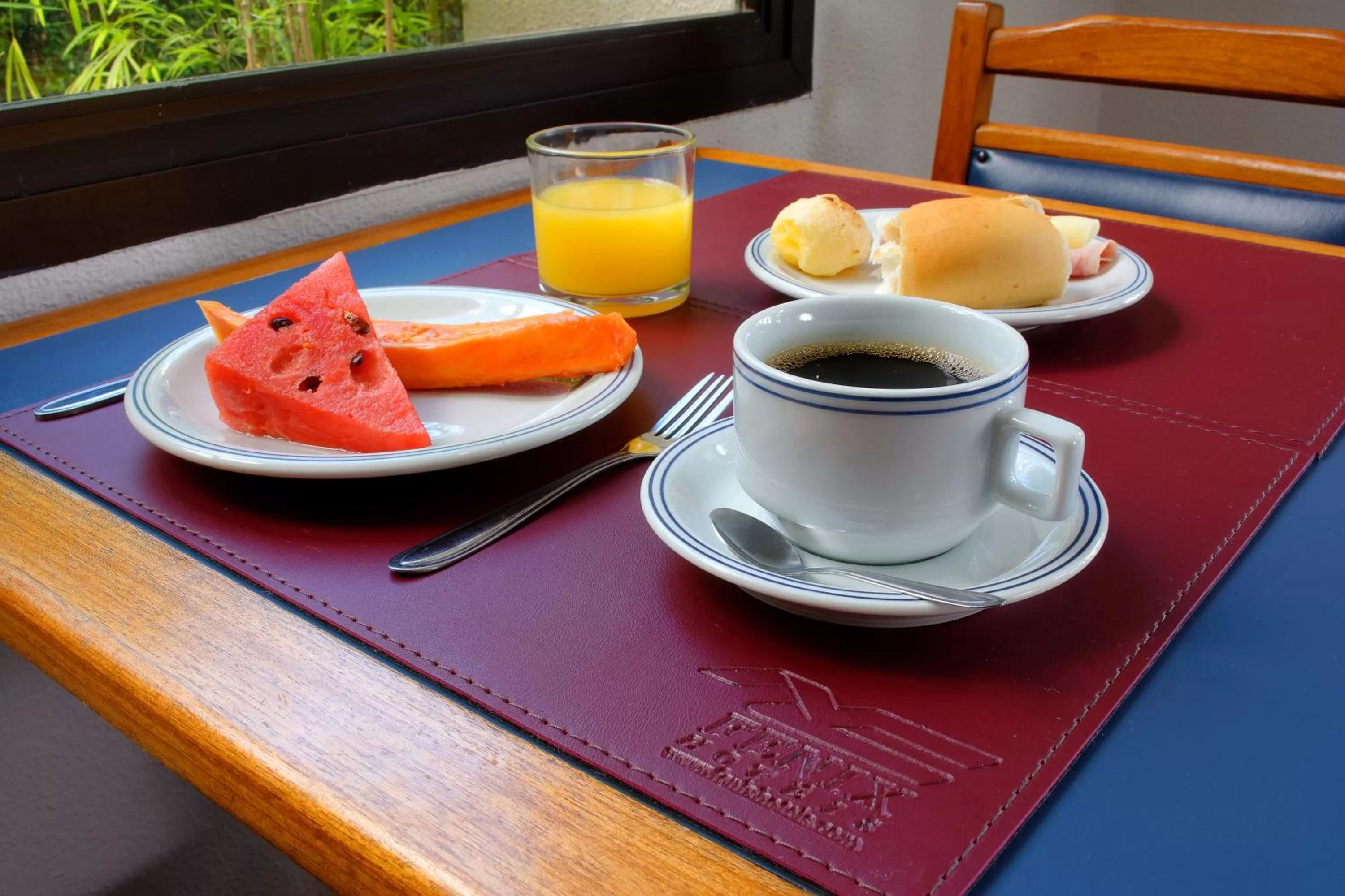 Buffet breakfast in Fênix Hotel Limeira