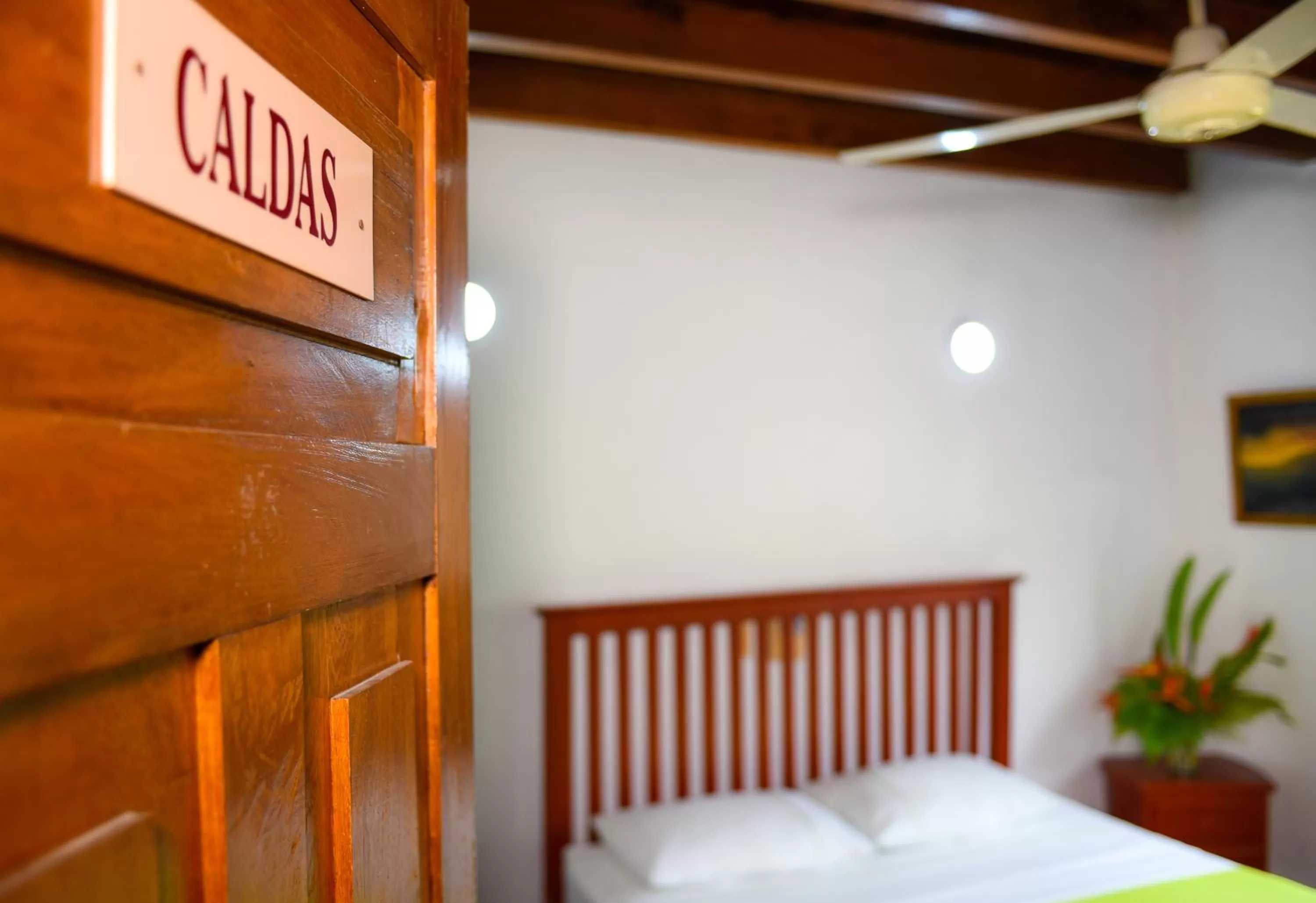 Bed in Hotel Hacienda la Bonita