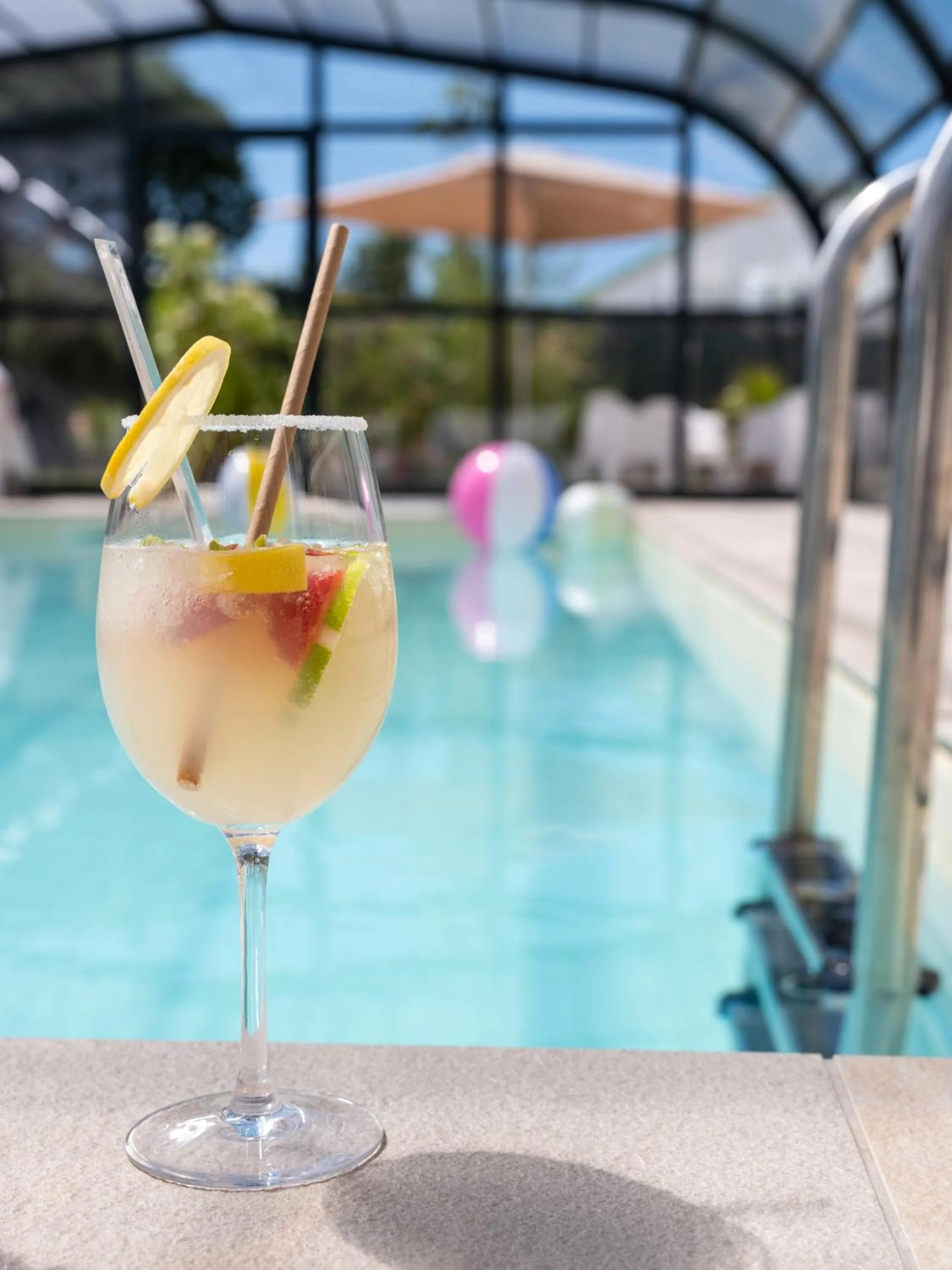Swimming pool in Golden Tulip La Baule Hotel and Residence