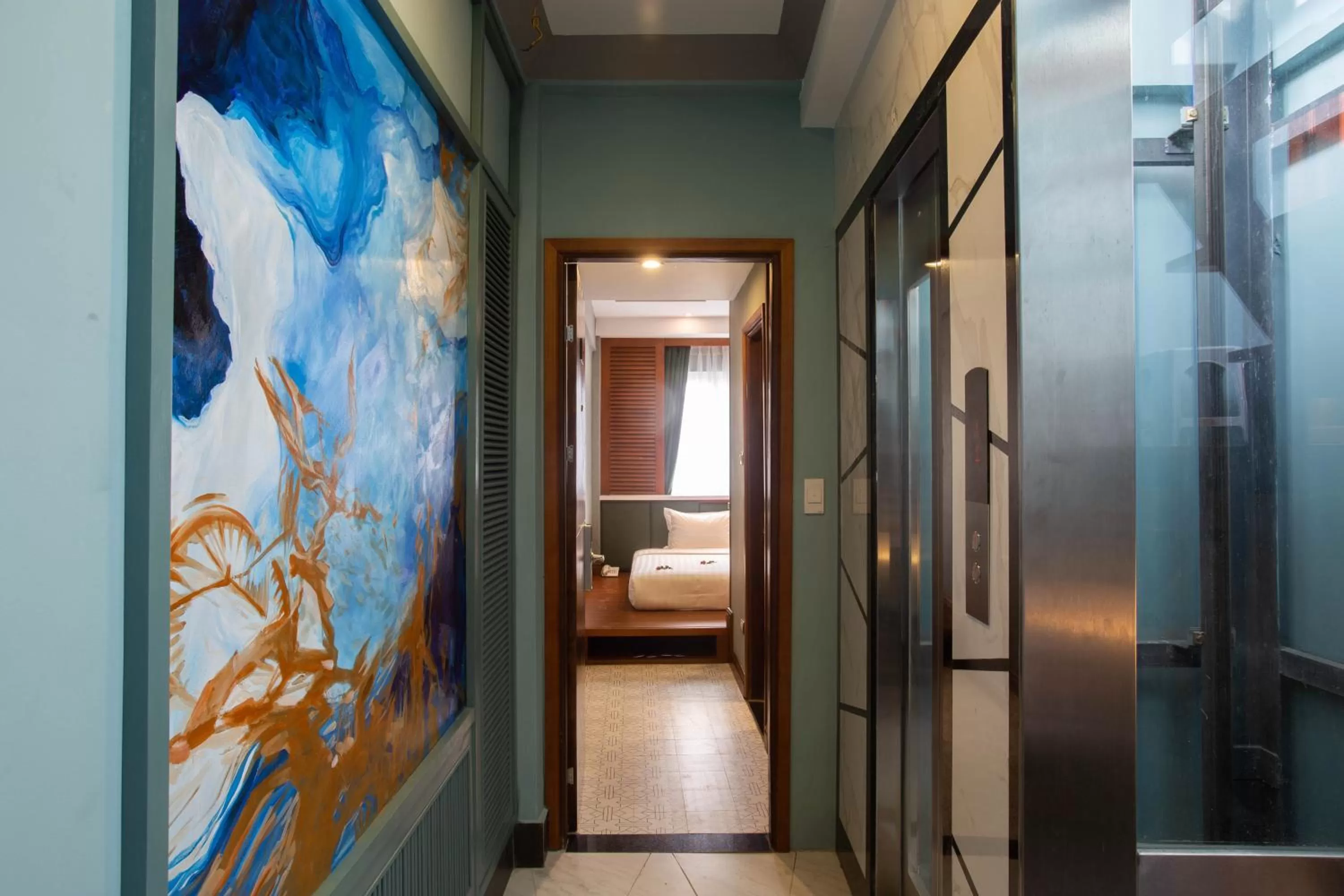 Facade/entrance in Hanoi La Selva Central Hotel & Spa