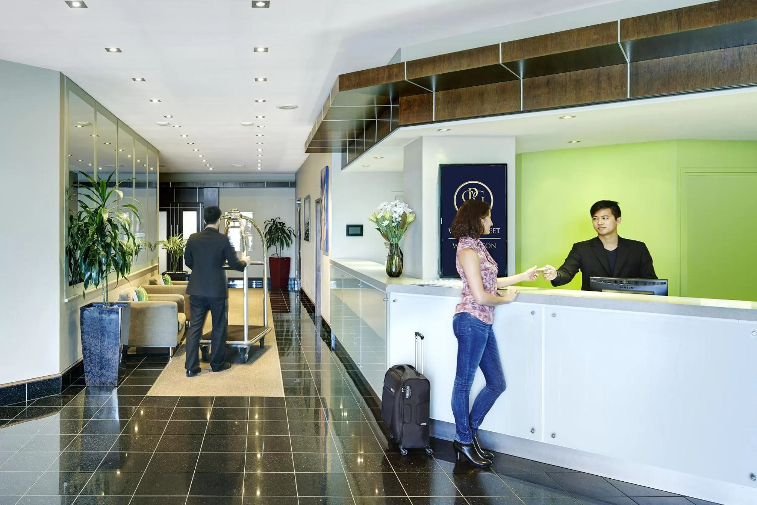 Lobby or reception in Willis Wellington Hotel