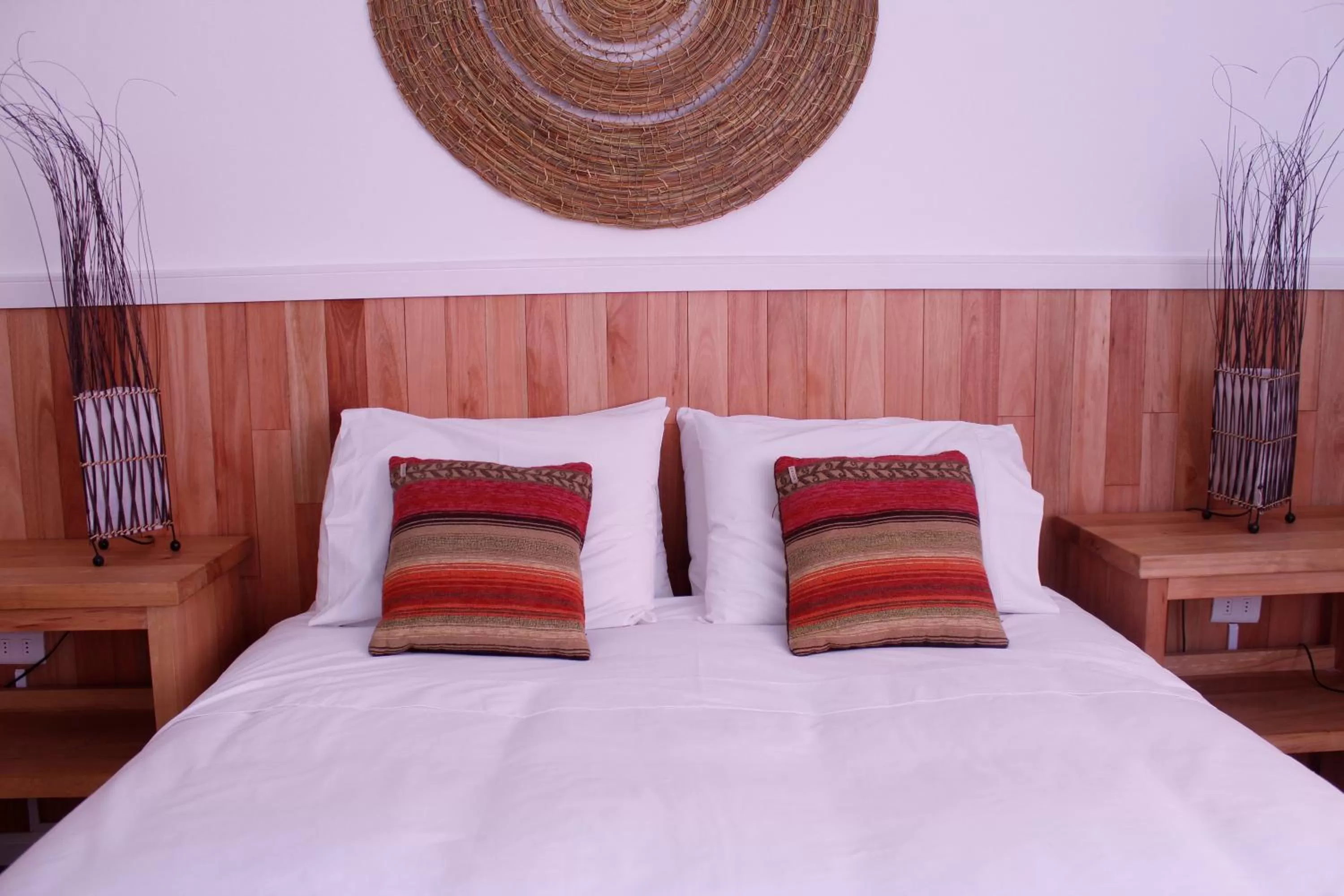 Bed in Hotel Aquaterra