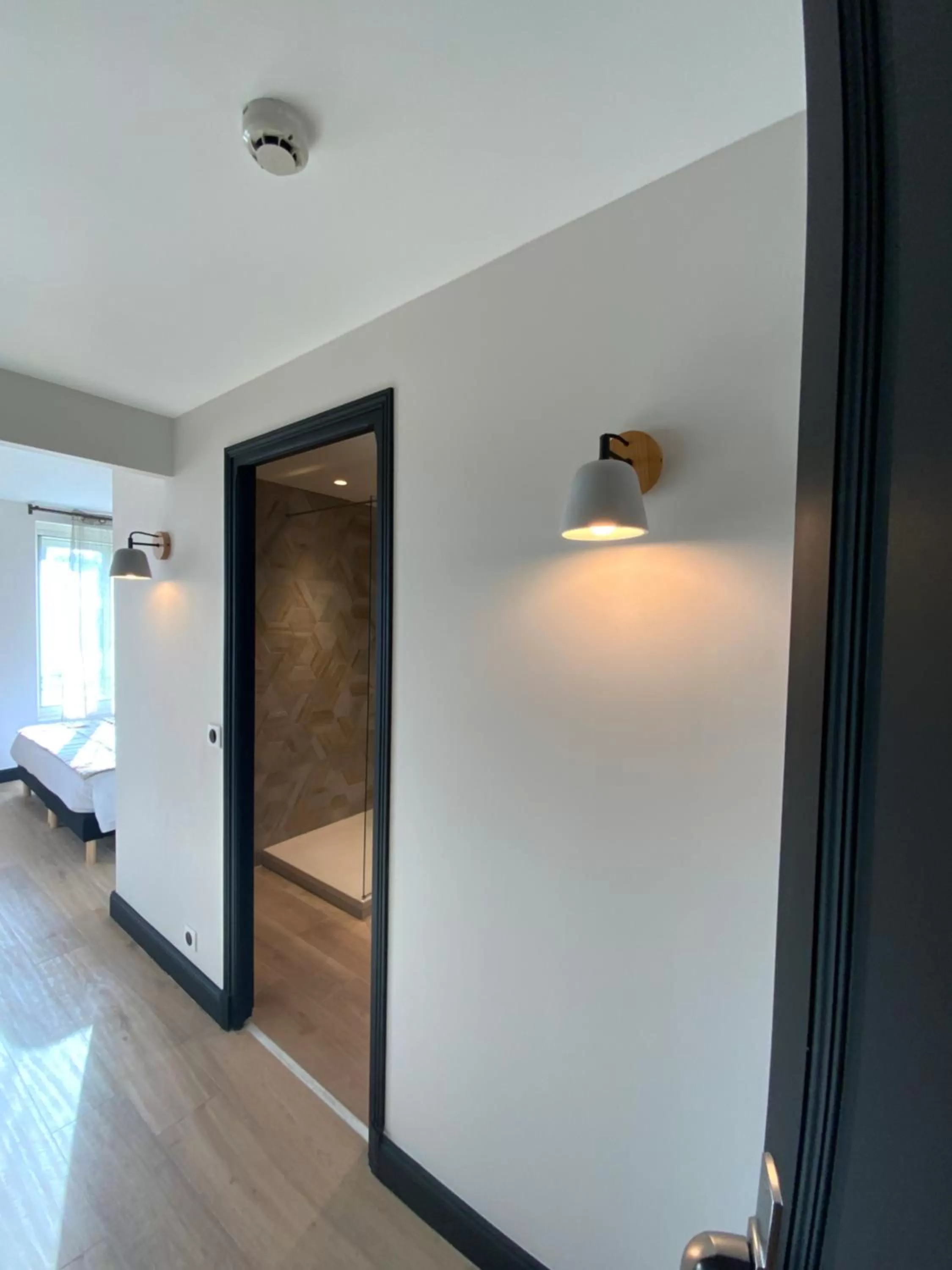 Bathroom in Hôtel l'Arena