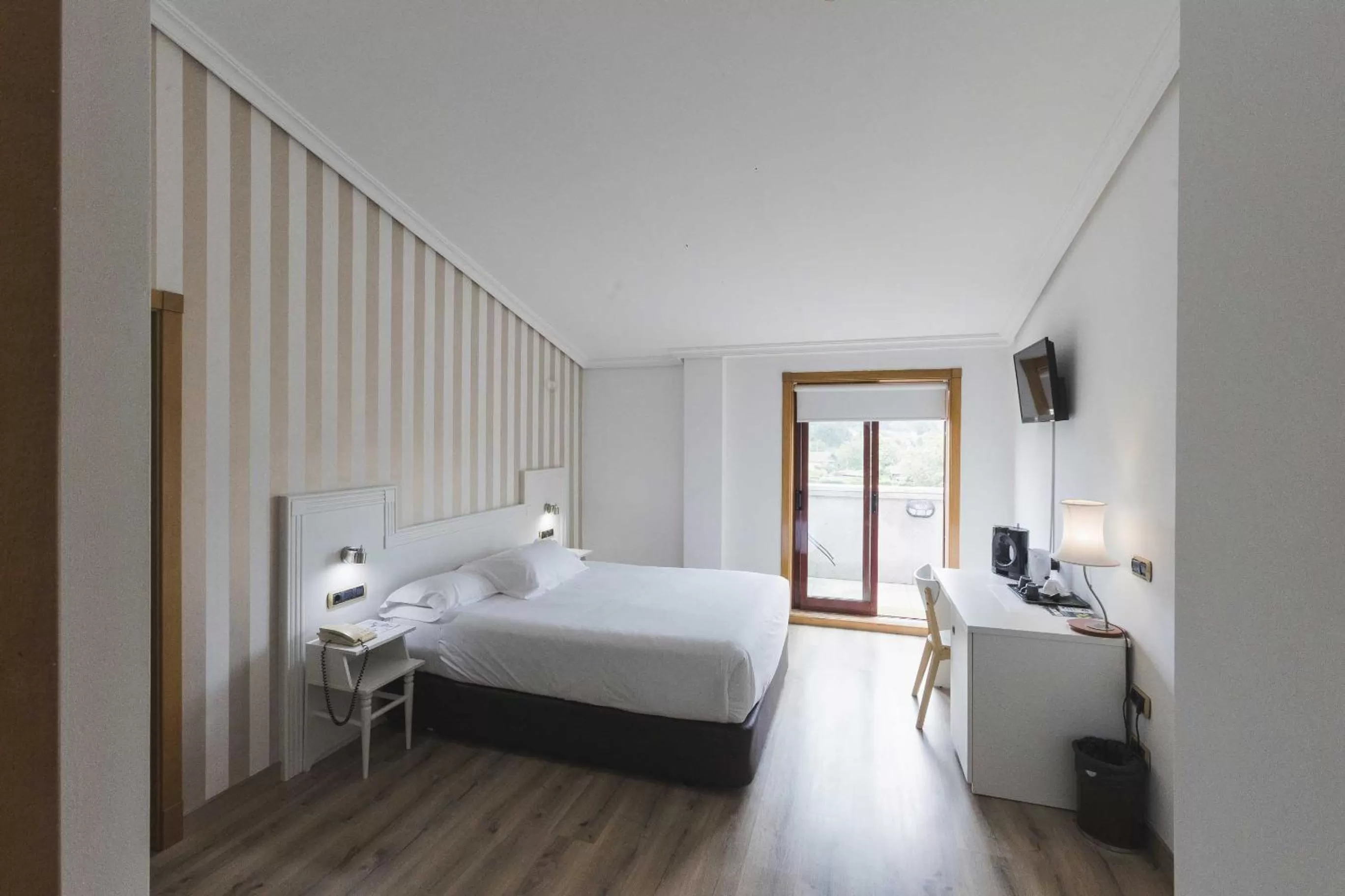 Bed in Hotel Alfonso I