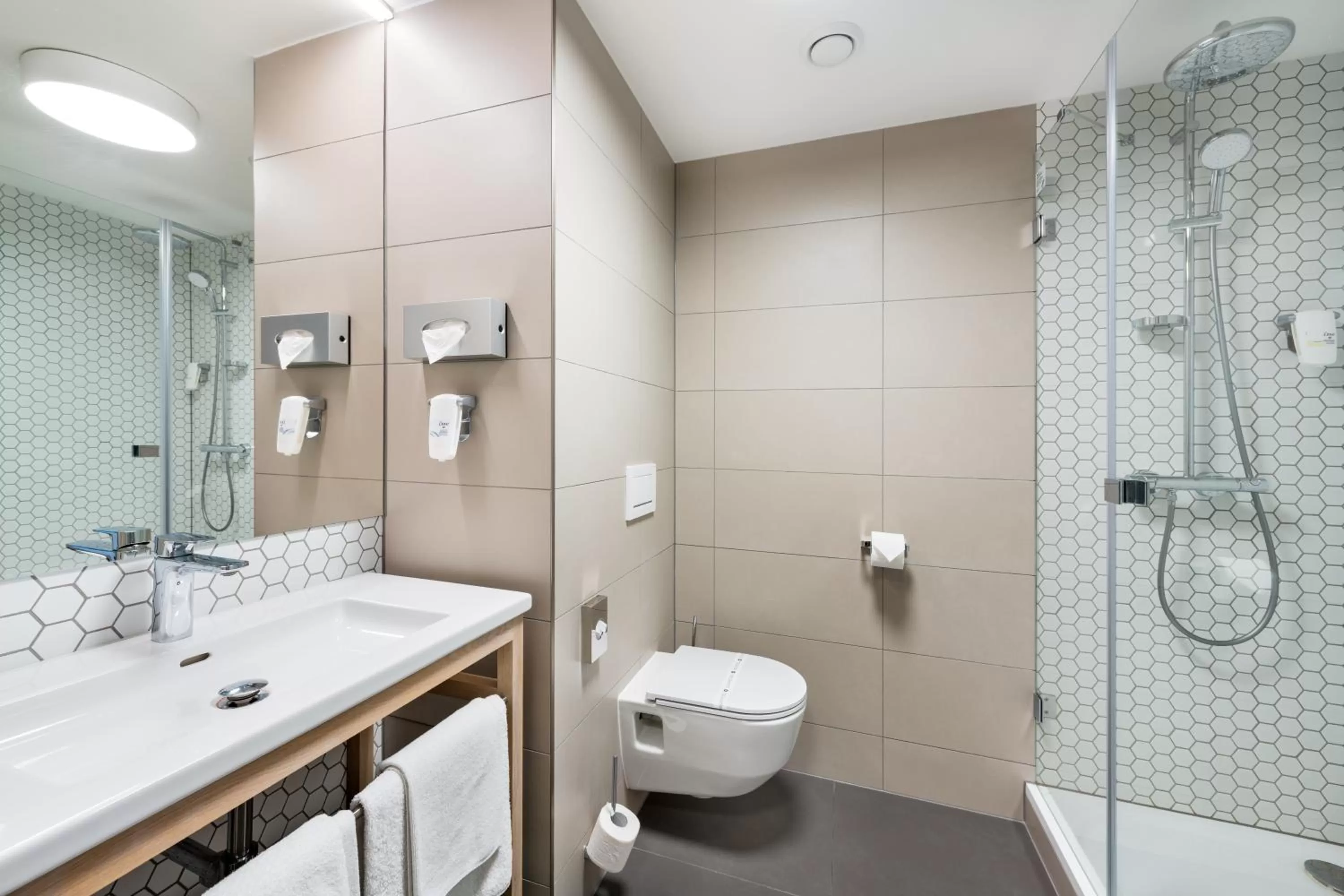 Bathroom in Holiday Inn Prague Airport by IHG