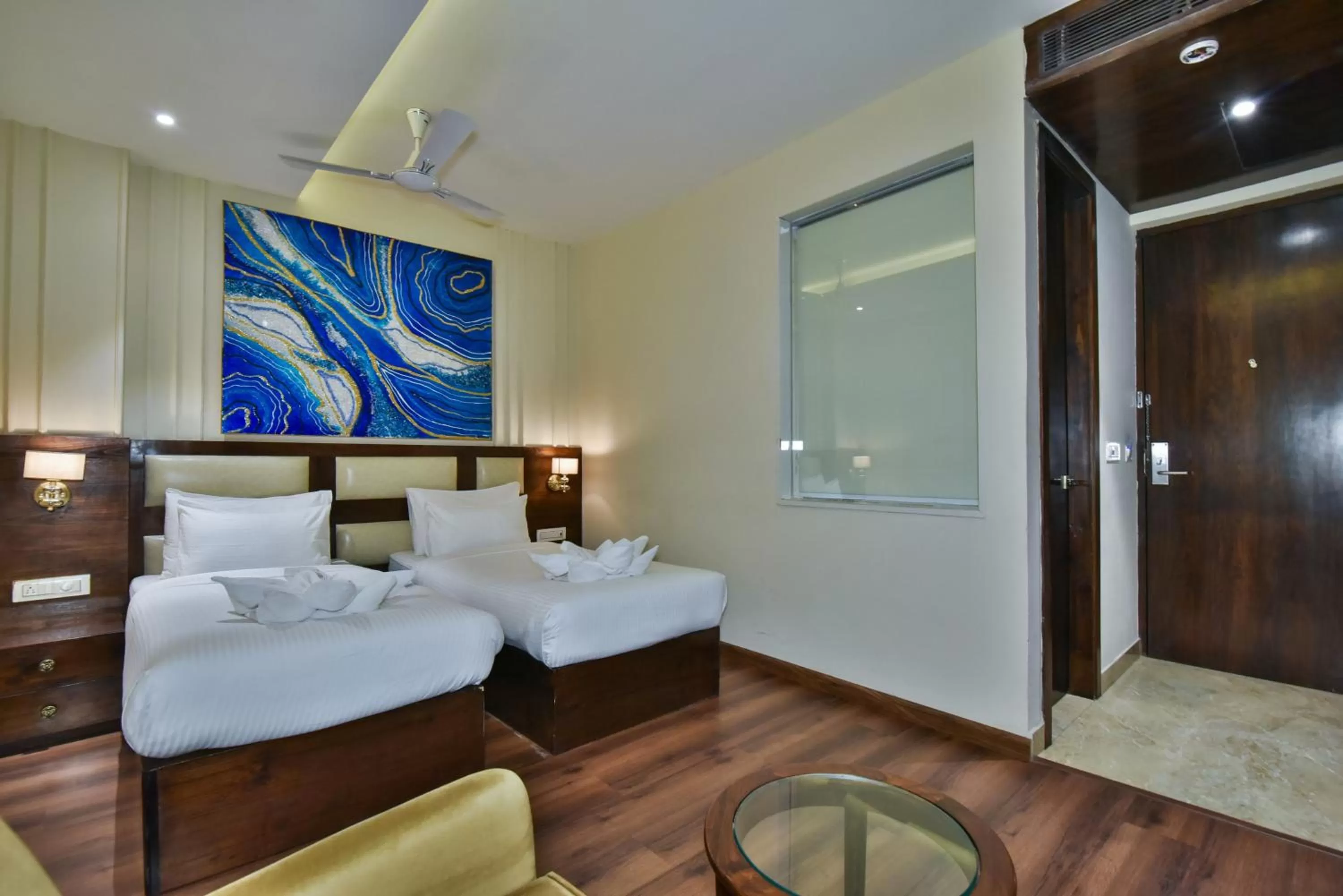 Photo of the whole room, Bed in Hotel BR Grand -Near Golden Temple