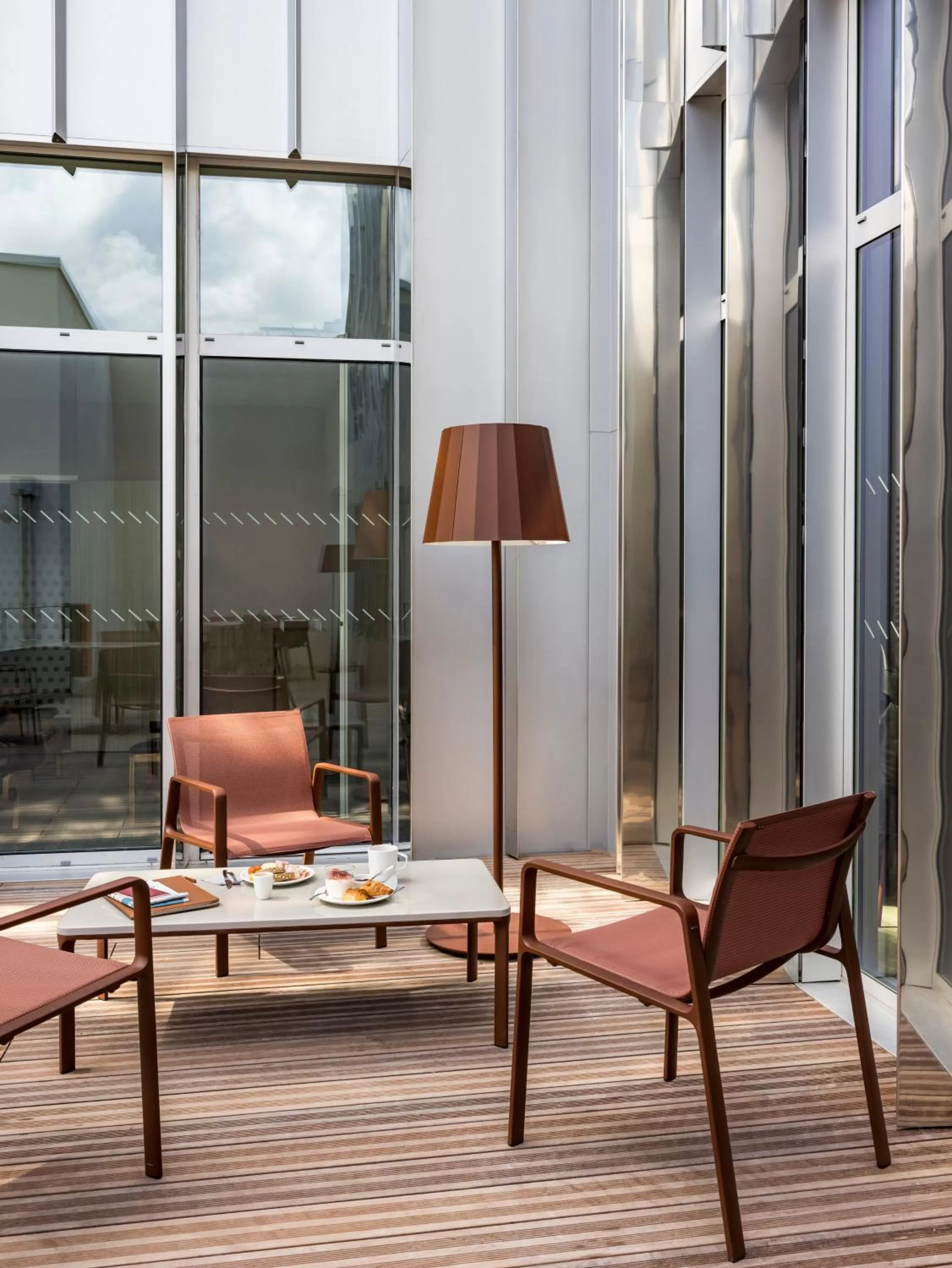 Patio in OKKO Hotels Lille Centre