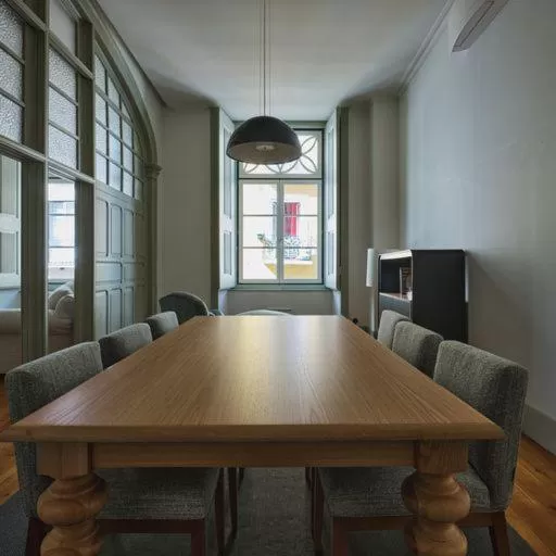 Dining area in Look Living, Lisbon Design Apartments